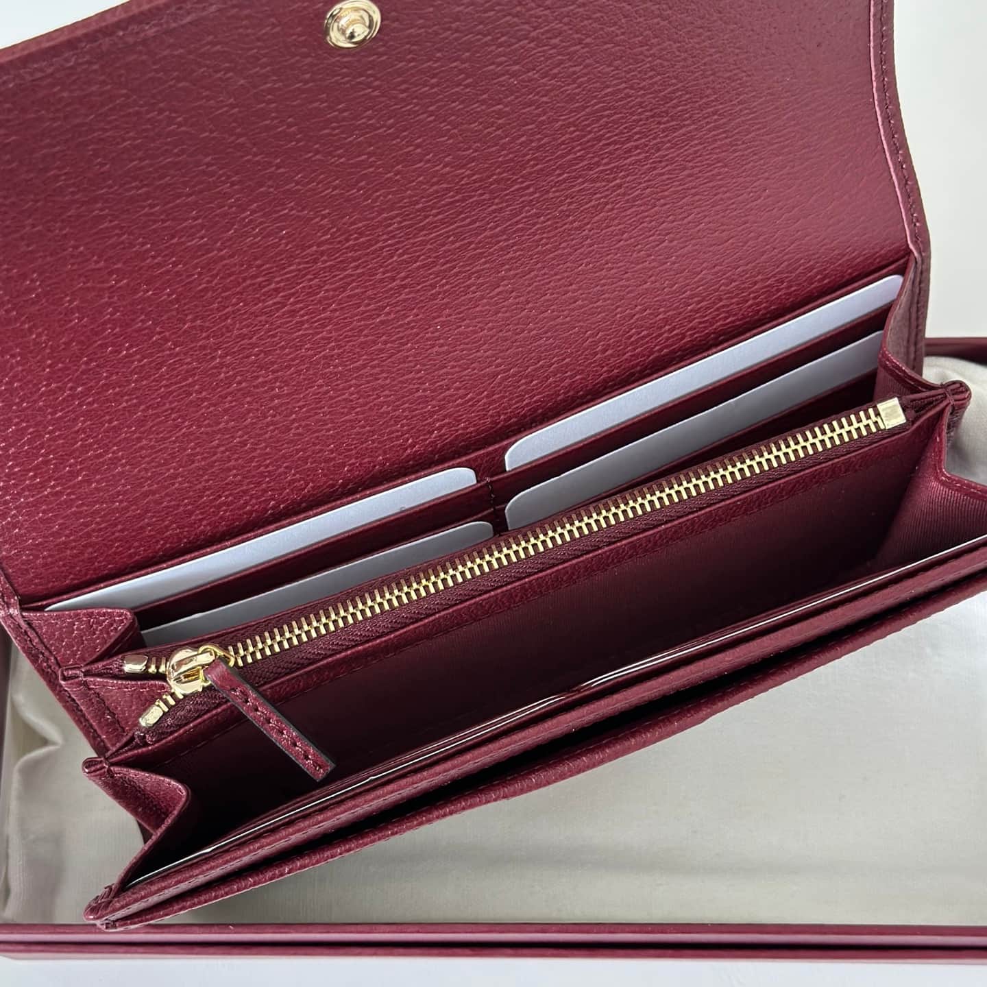 Gucci Ophidia continental wallet Burgundy 838485 High