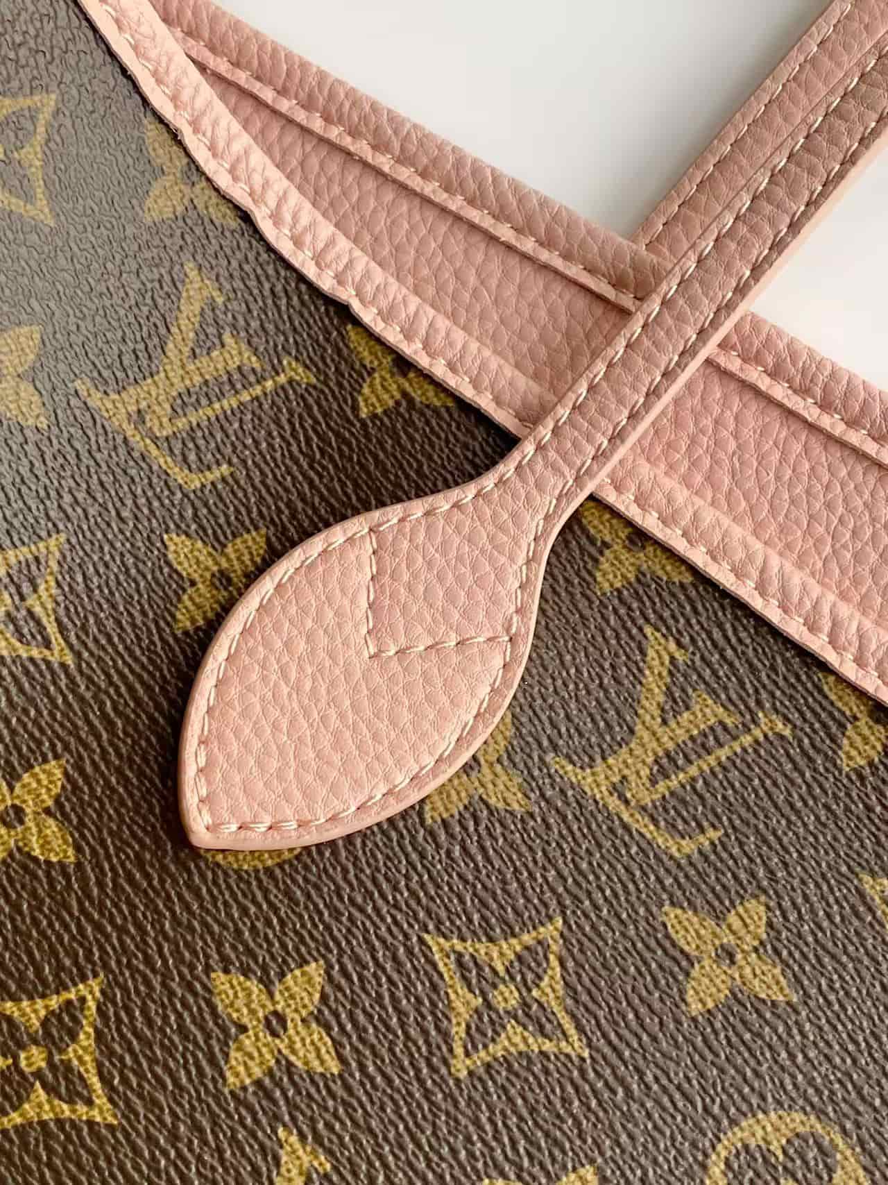 Louis Vuitton Neverfull Inside Out MM Monogram Sand Coates canvas M28375 High