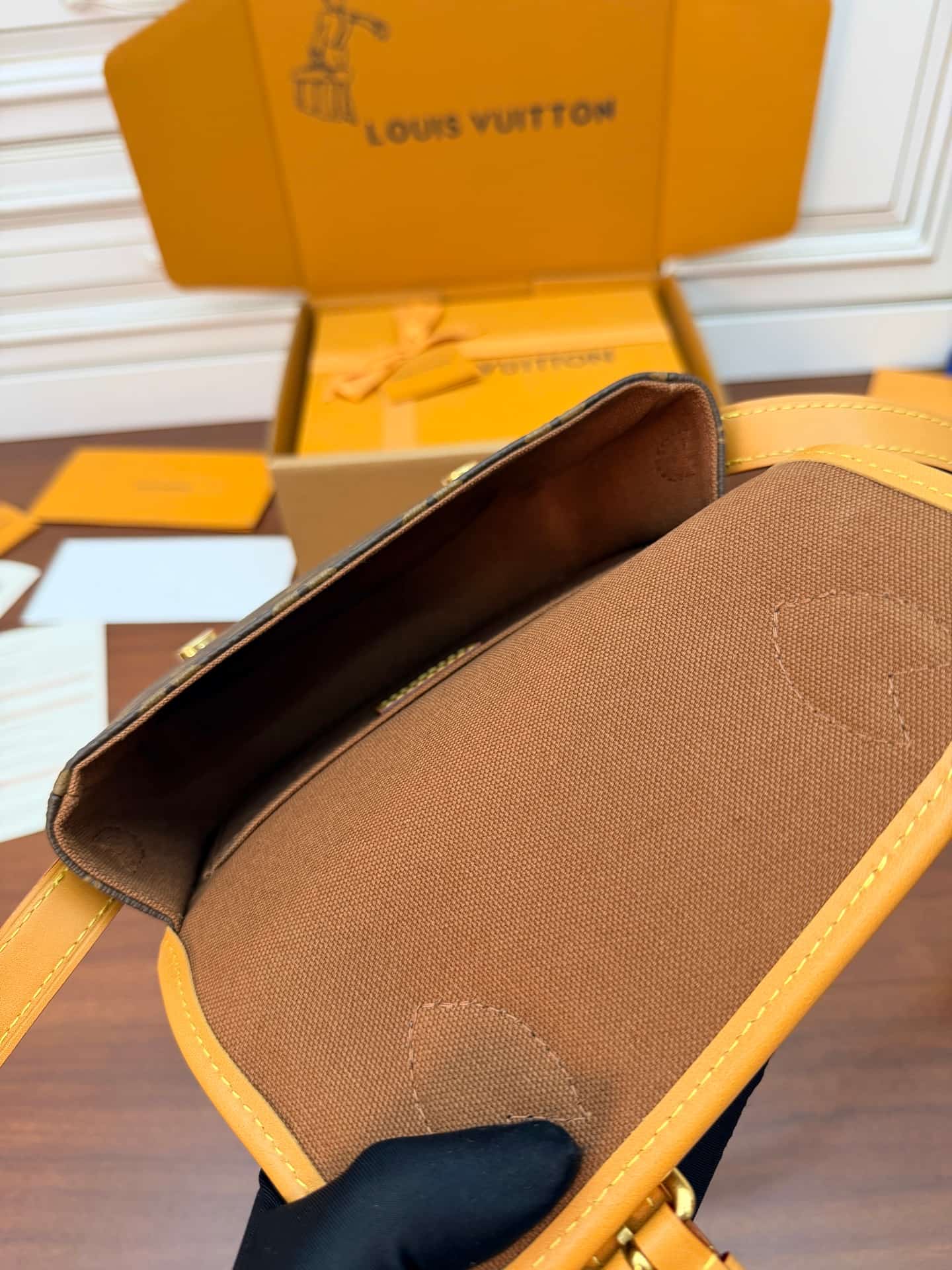 Louis Vuitton Satchel Wearable Wallet Monogram coated canvas M26805 TOP