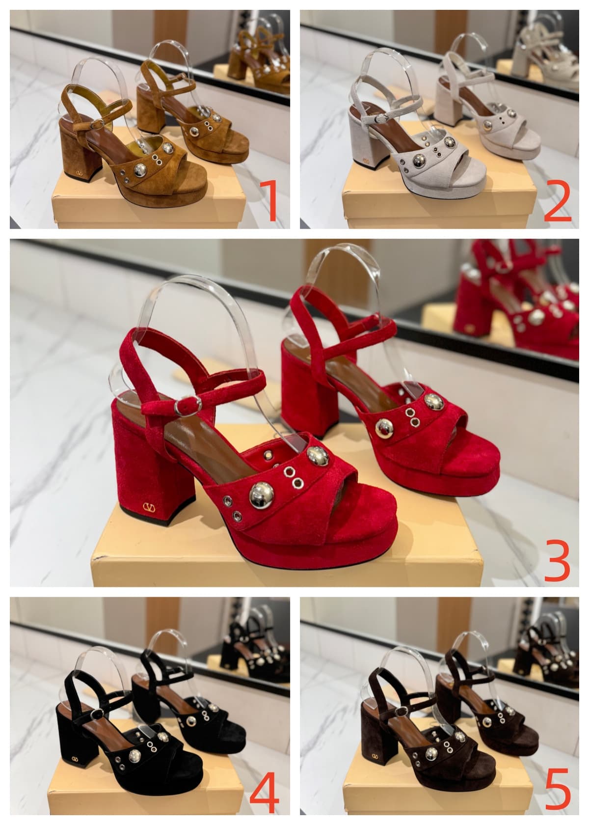 Valentino Garavani Nellcôte Platform Sandals Shoes Women