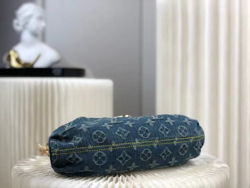 Louis Vuitton Mini Pleaty Bag Monogram Denim canvas M95050 High