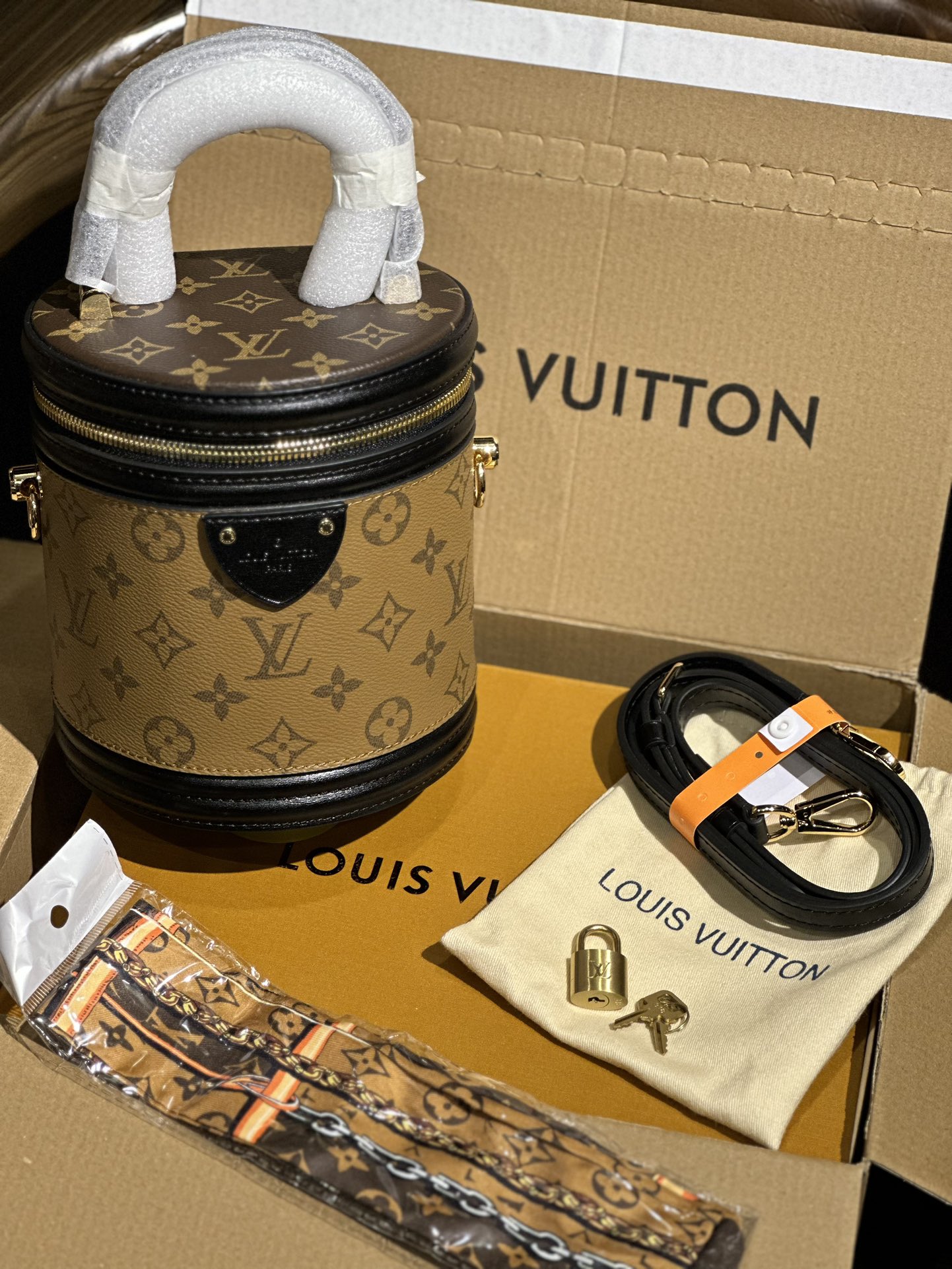 Louis Vuitton Cannes Monogram and Monogram Reverse coated canvas M43986 High