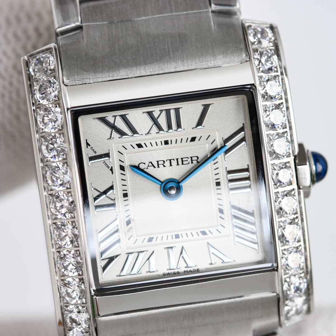 Cartier Tank Française Steel Watches TOP