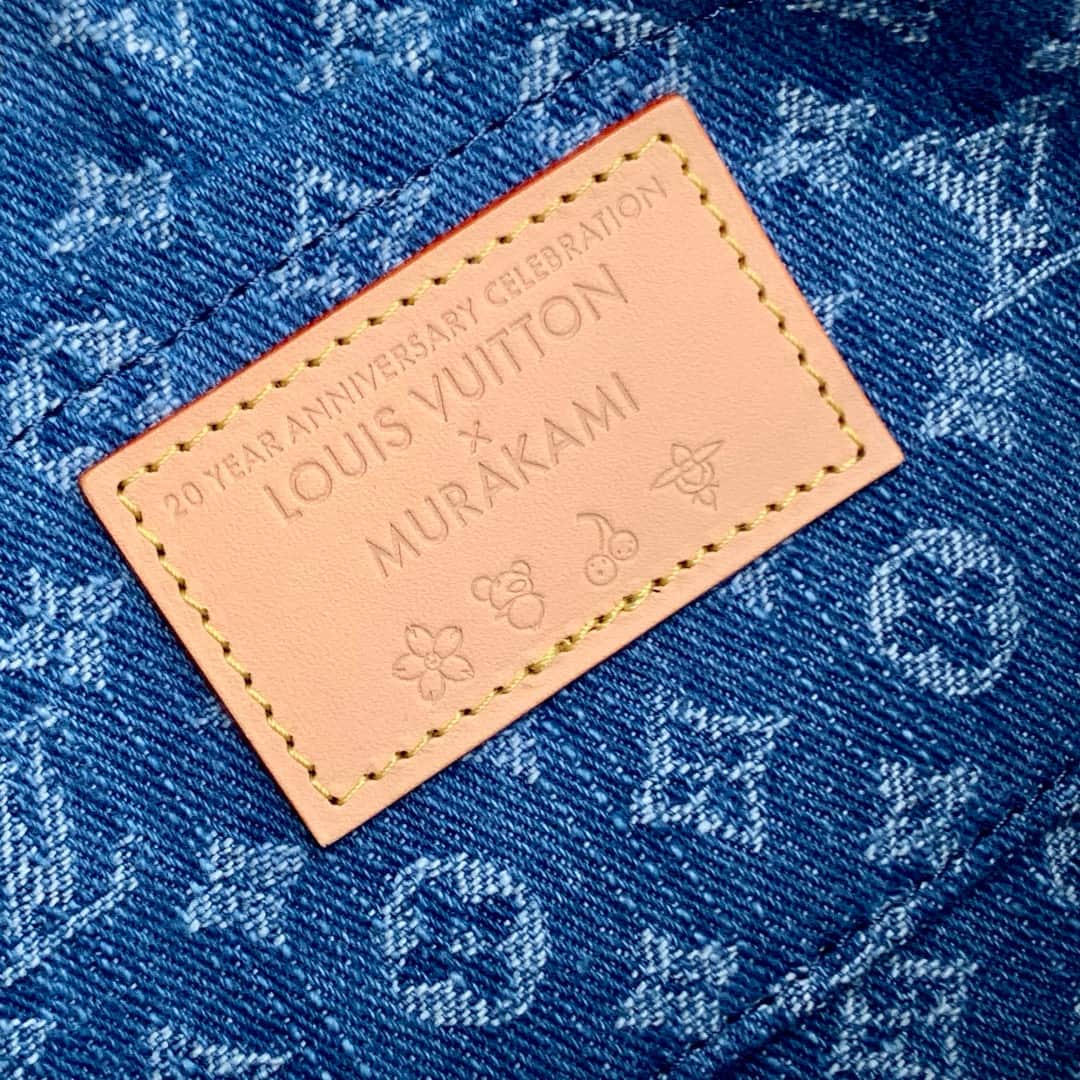 Louis Vuitton x TM Pochette Accessoires Monogram cherry denim M13994 High