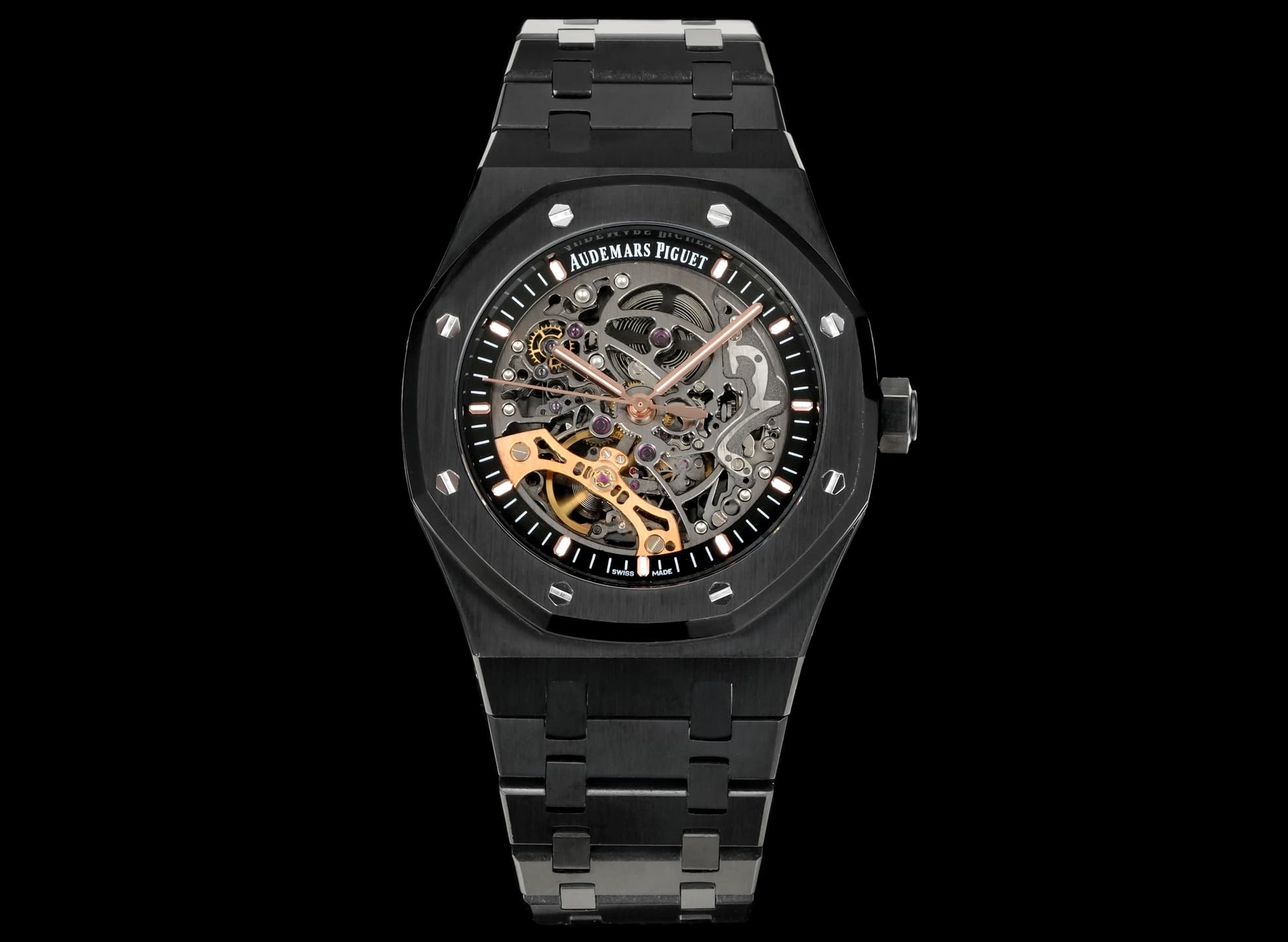 Audemars Piguet Royal Oak Double Balance Wheel Openworked Watch TOP