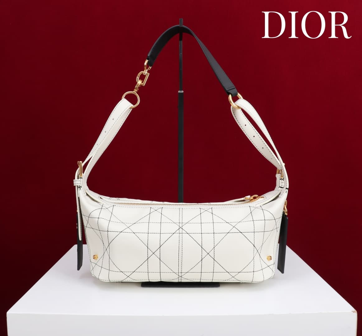 Small D-Journey Bag in Smooth Calfskin High