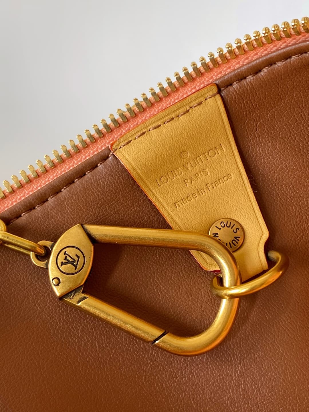 Louis Vuitton Speedy P9 Bandoulière 25 Summer Peach Calf leather M13912 High