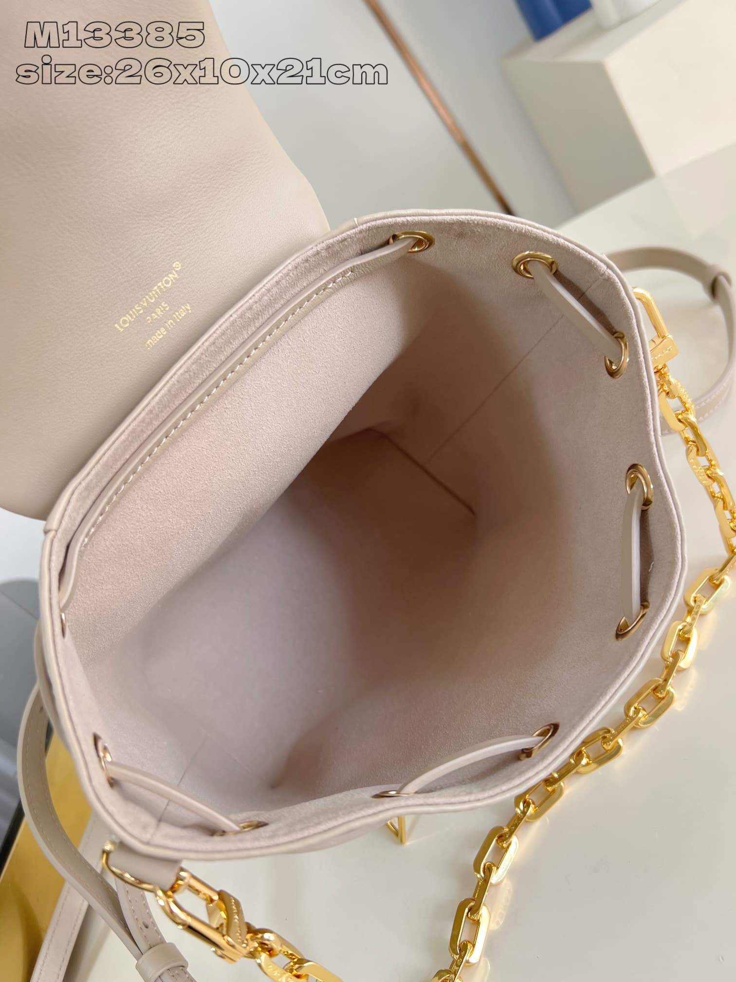 Louis Vuitton Coussin Backpack PM Monogram embossed Lambskin M13358 High