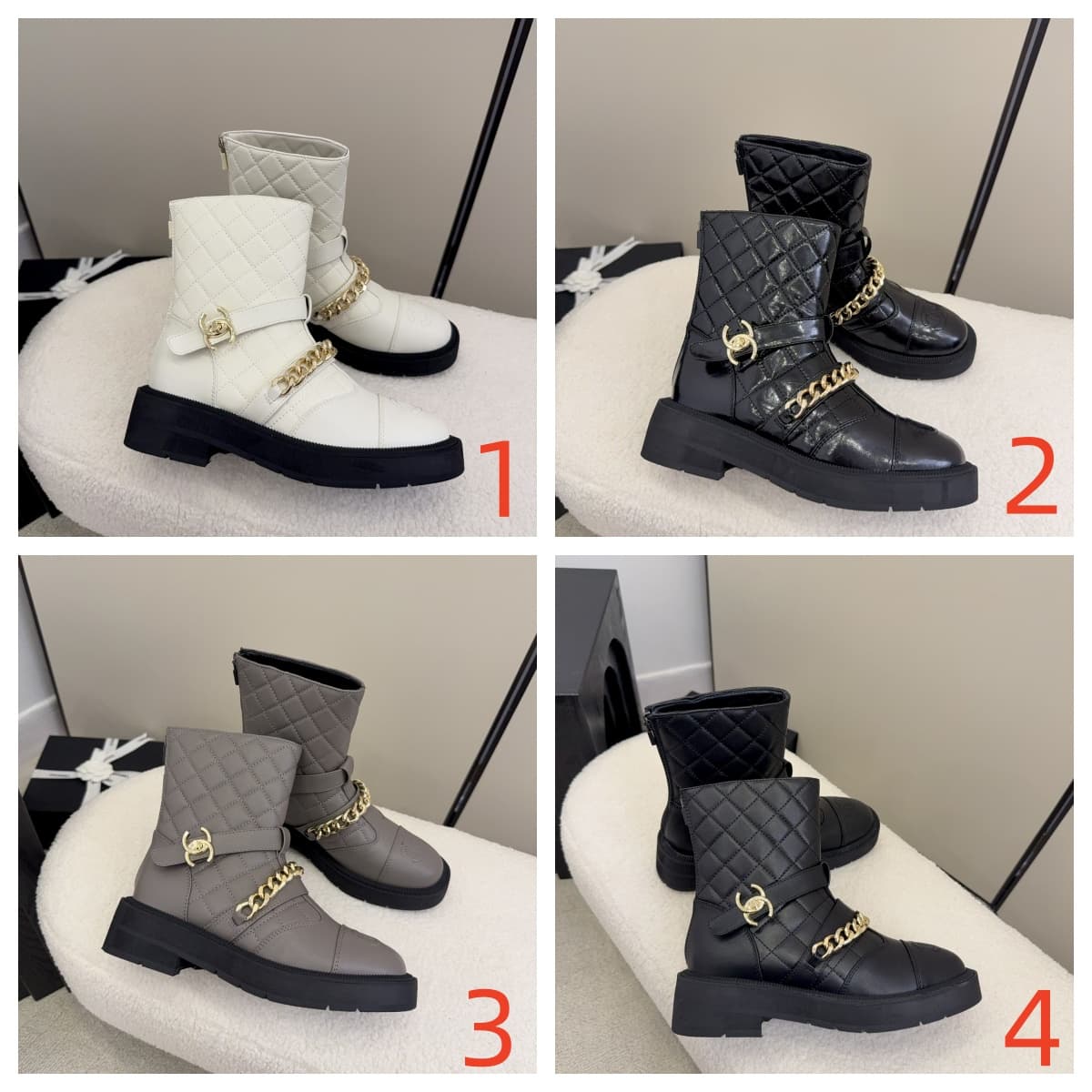 Chanel Boots Shoes Women