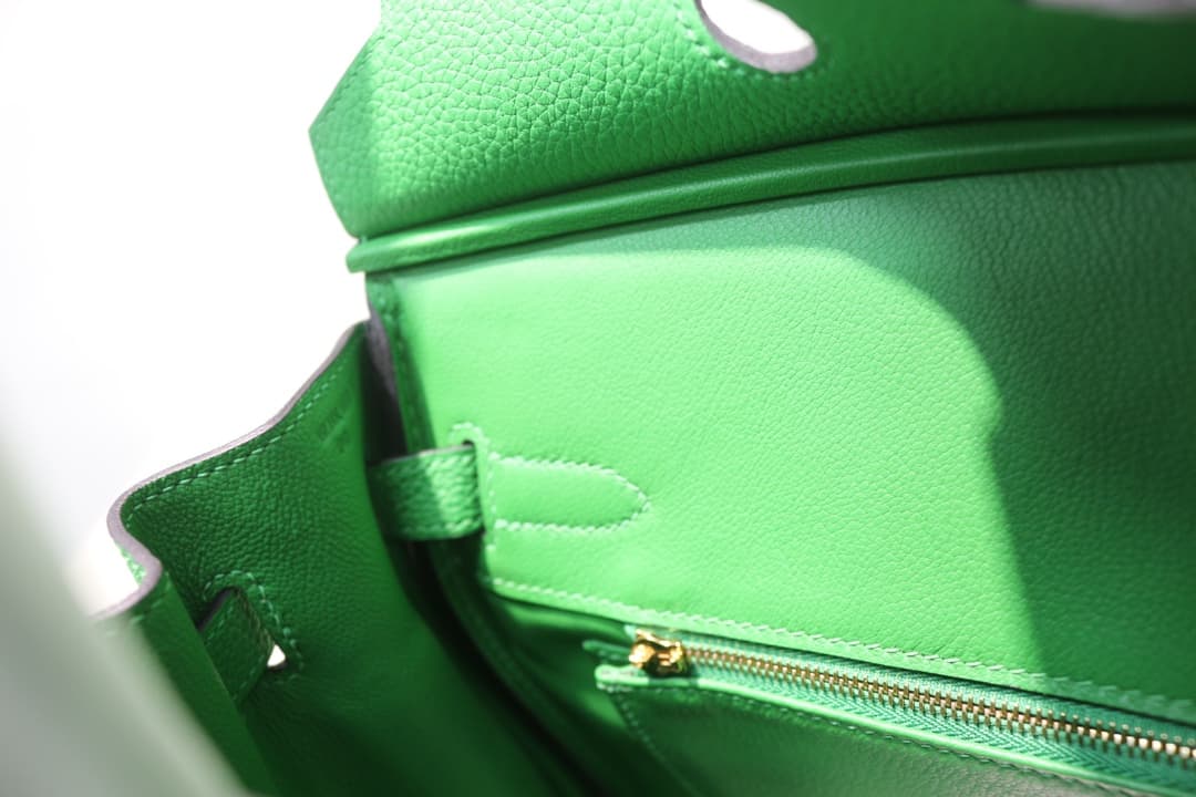 Hermes Birkin 25/30/35cm Bag Togo Leather In Bamboo WAX High Customizing Style