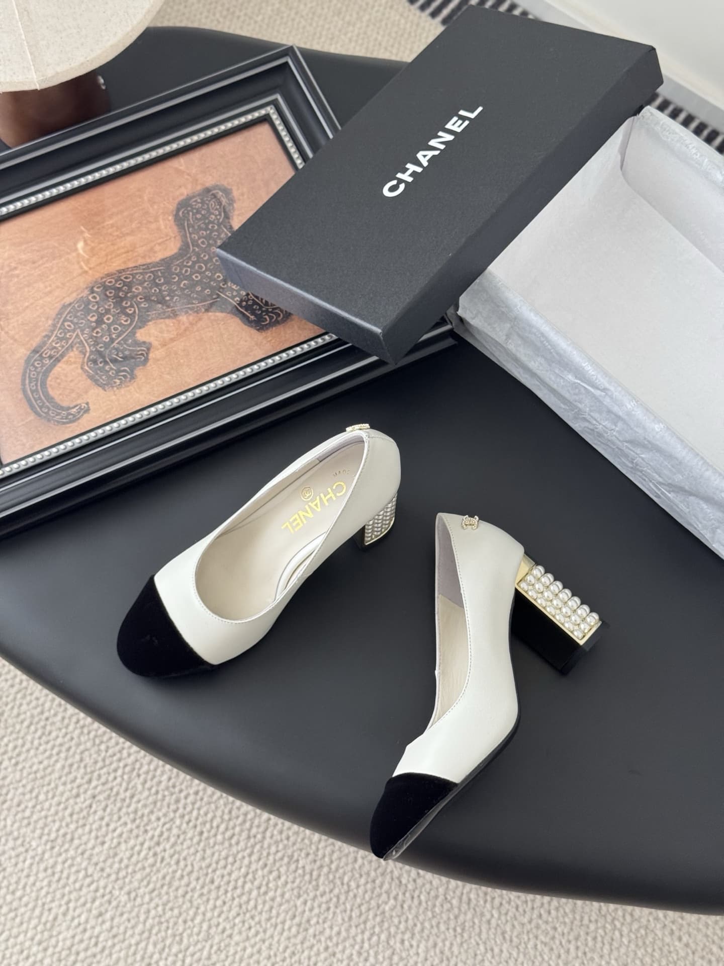 Chanel Mary Janes Pumps shoes High Women