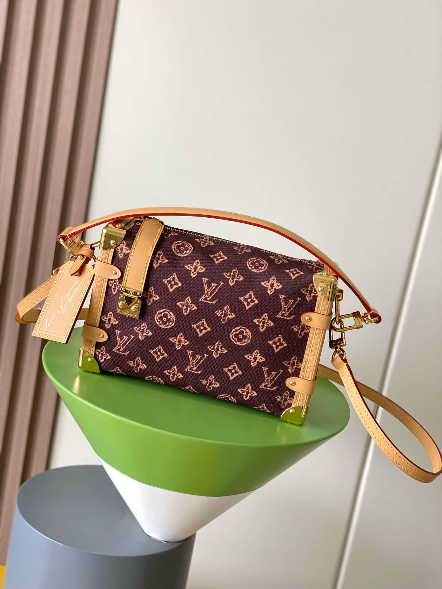 Louis Vuitton Side Trunk MM Monogram Origine M27516 High