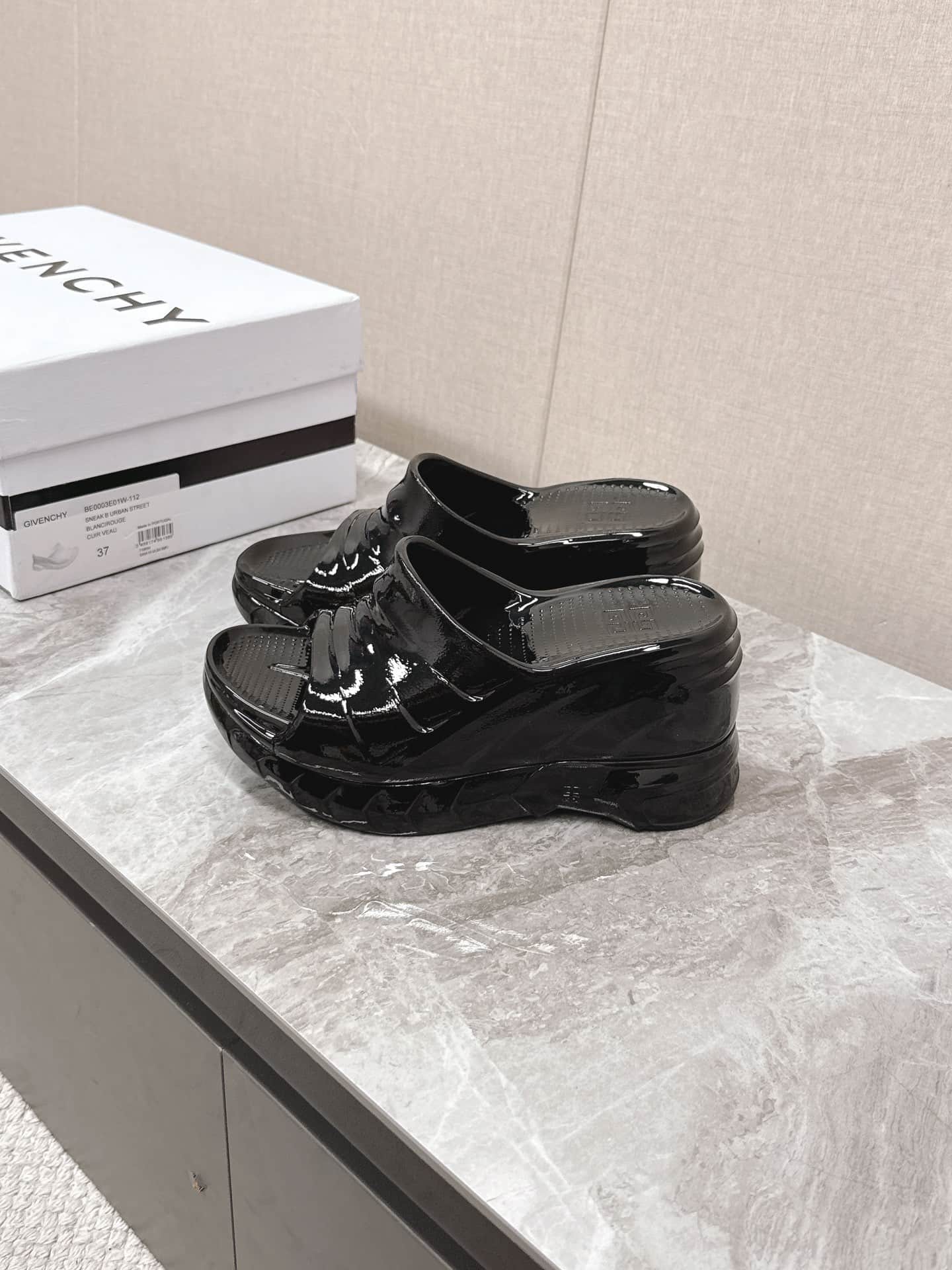 Givenchy Marshmallow Wedge Sandals
