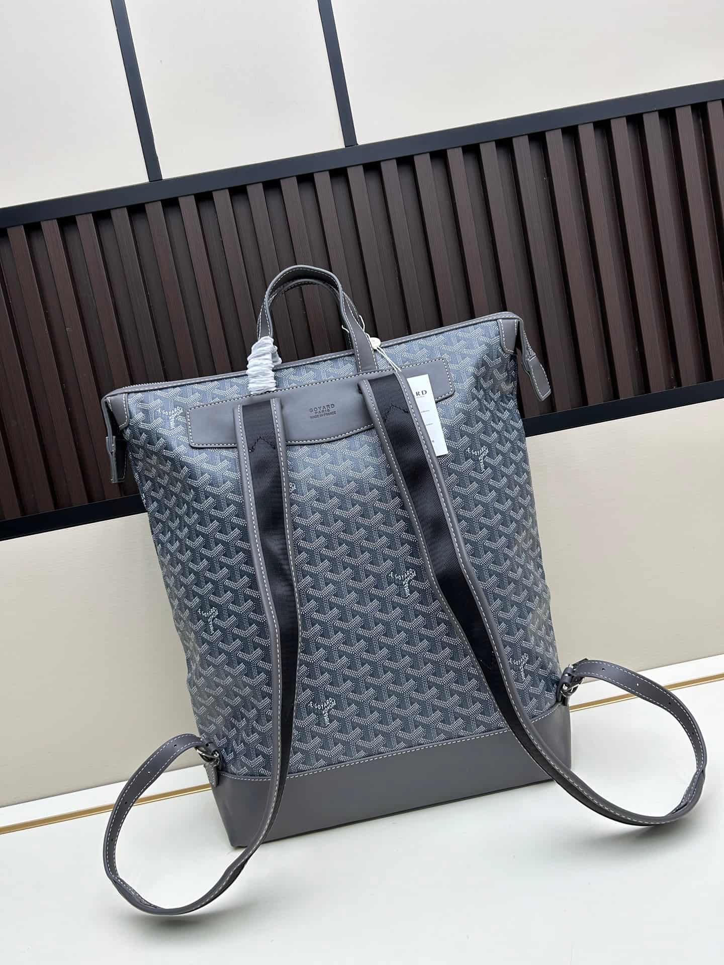Goyard Cisalpin Backpack Goyardine Canvas & Chevroches Calfskin Mid