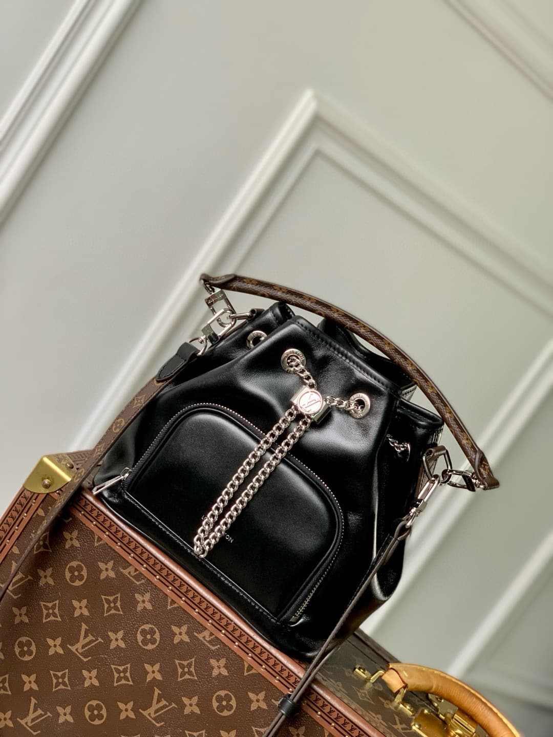Louis Vuitton  No Way Vibe Black Lamb leather M14377 High