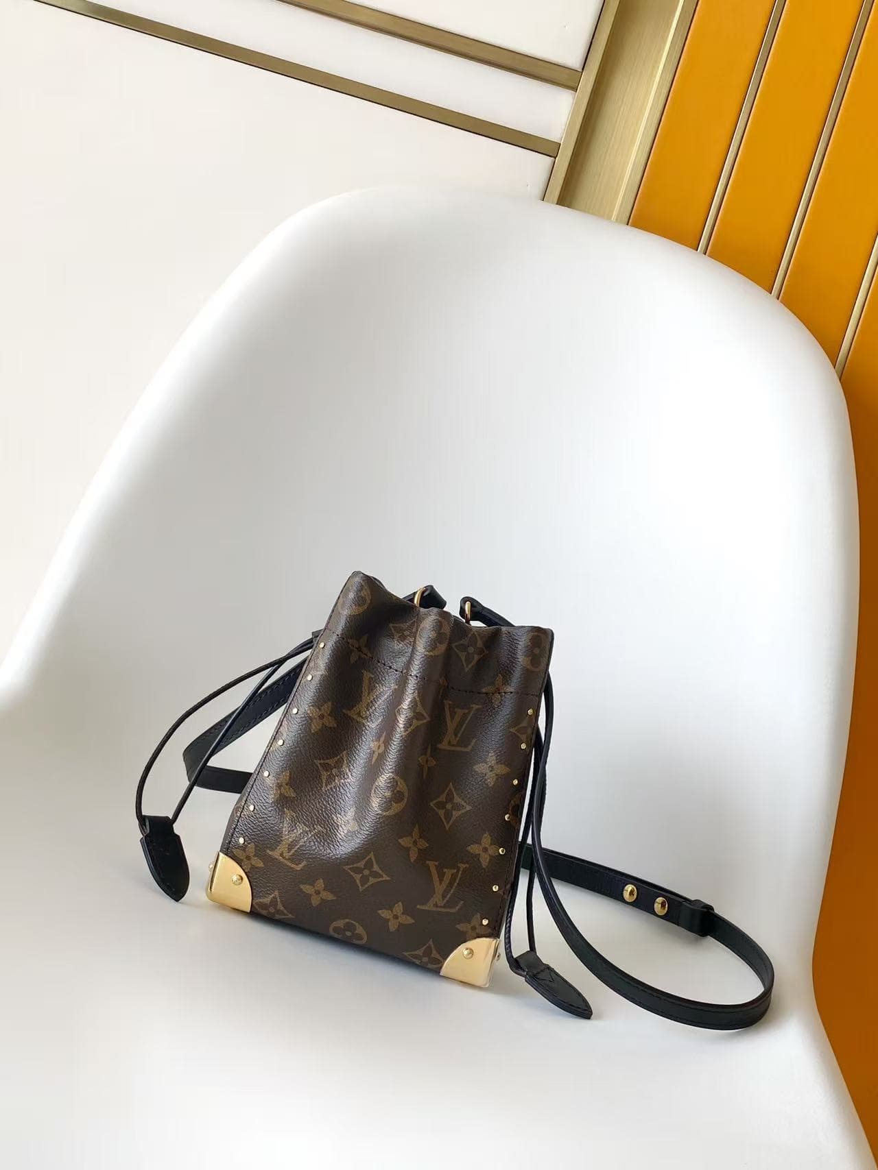 Louis Vuitton Nano Noé Trunk Monogram coated canvas M29323 High
