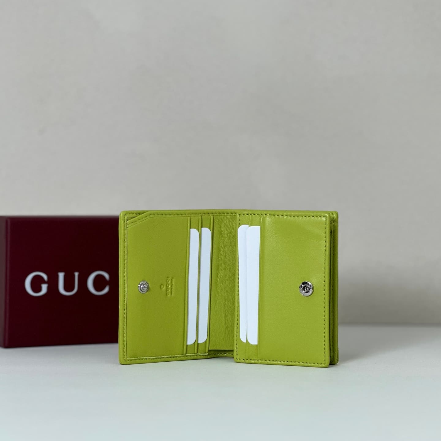 Gucci GG Marmont Small Wallet Green 466492 High