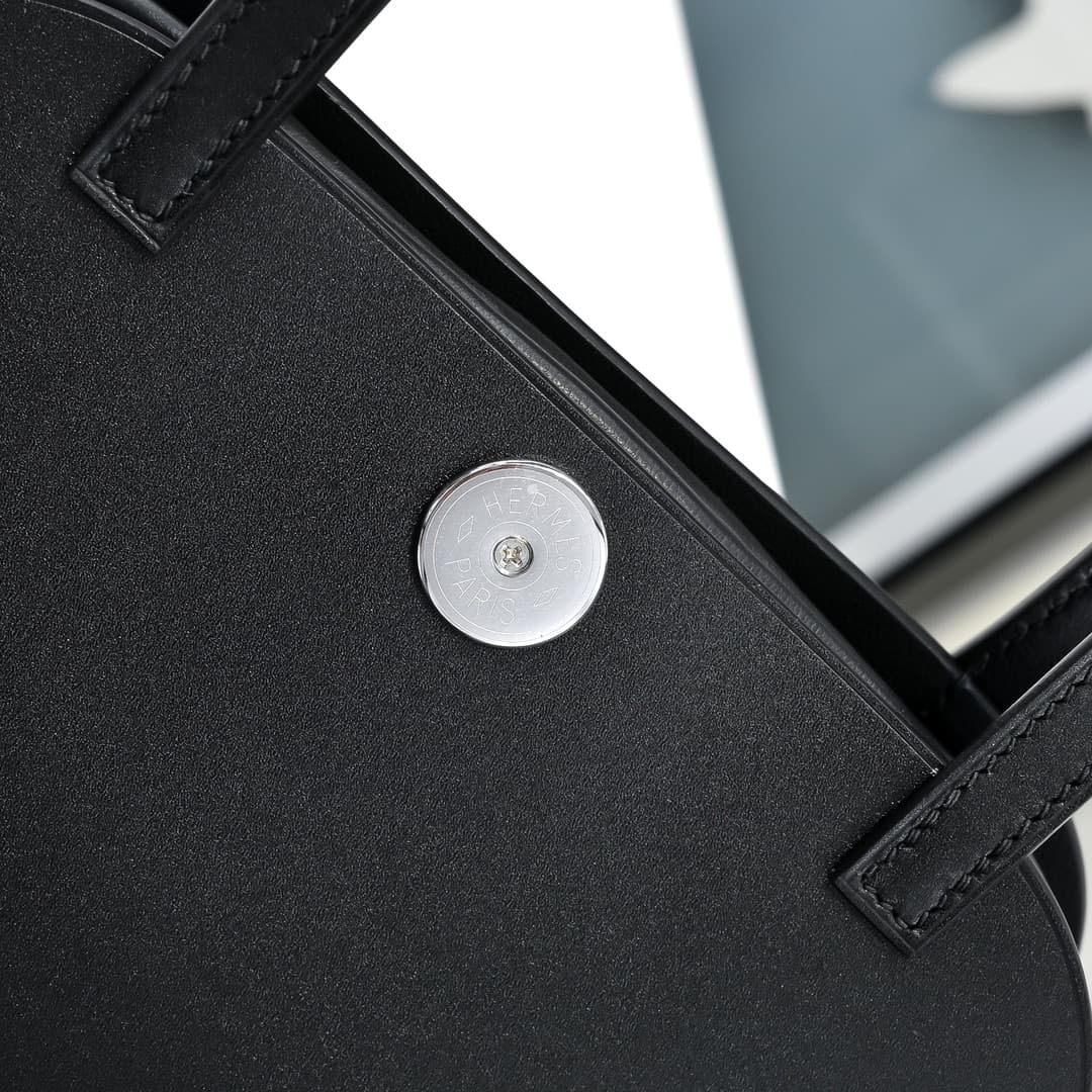 Hermes Tablier Sellier bag in Hunter cowhide Swift calfskin and H canvas WAX High