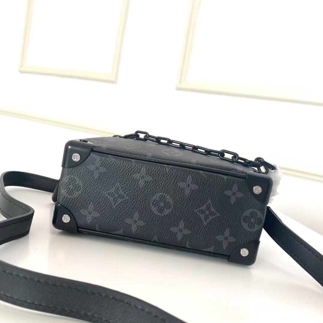 Louis Vuitton Mini Soft Trunk Monogram Eclipse coated canvas M44735 High