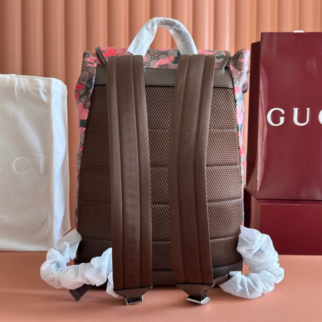 Gucci Pink GG Small Backpack 839109 High