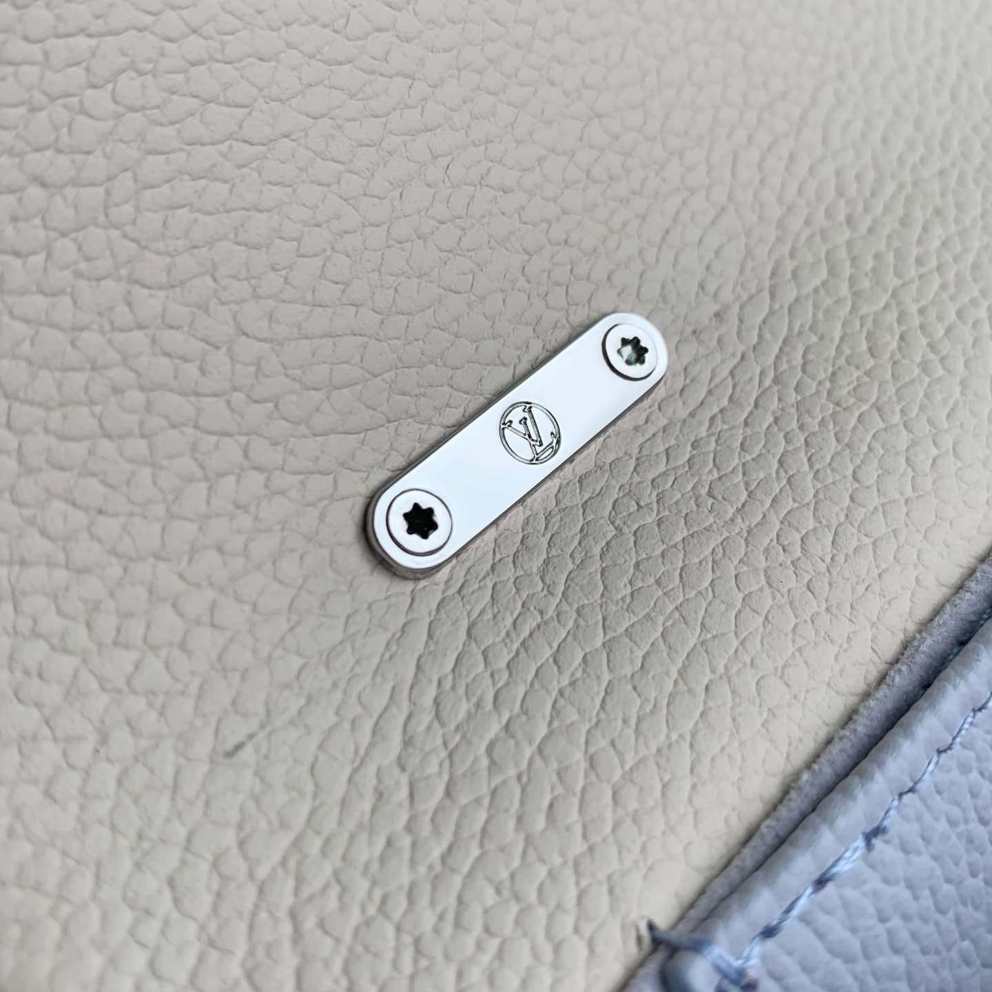 Louis Vuitton Nano Madeleine Monogram Empreinte Link Quartz Cowhide leather M2A374 High