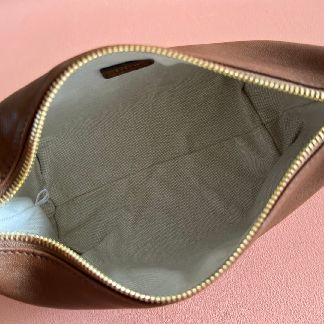 Miu Miu Nappa leather pouch 5NE841 Oak High