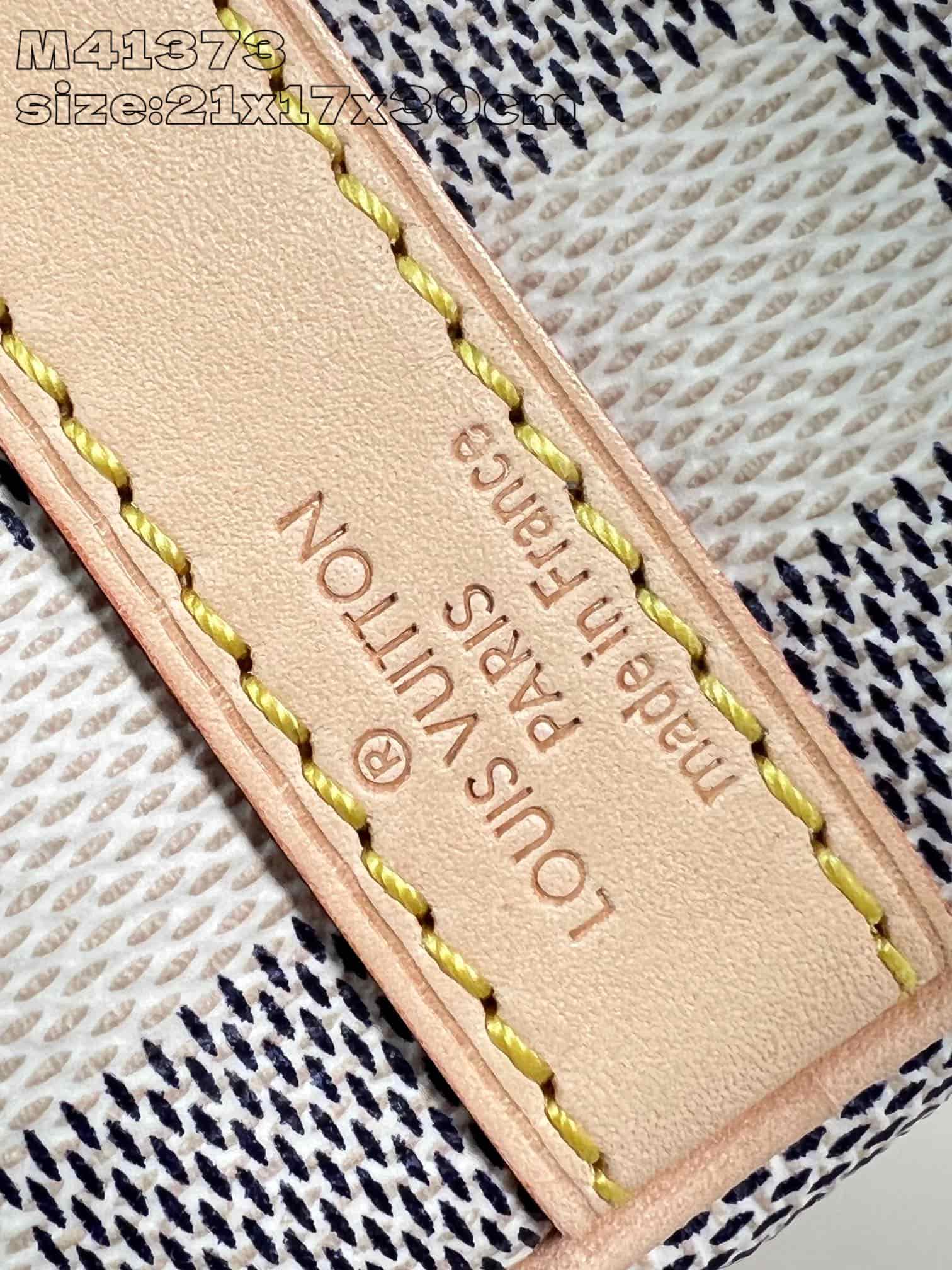 LV Speedy Bandoulière 30 Damier Azur Canvas M41373 High