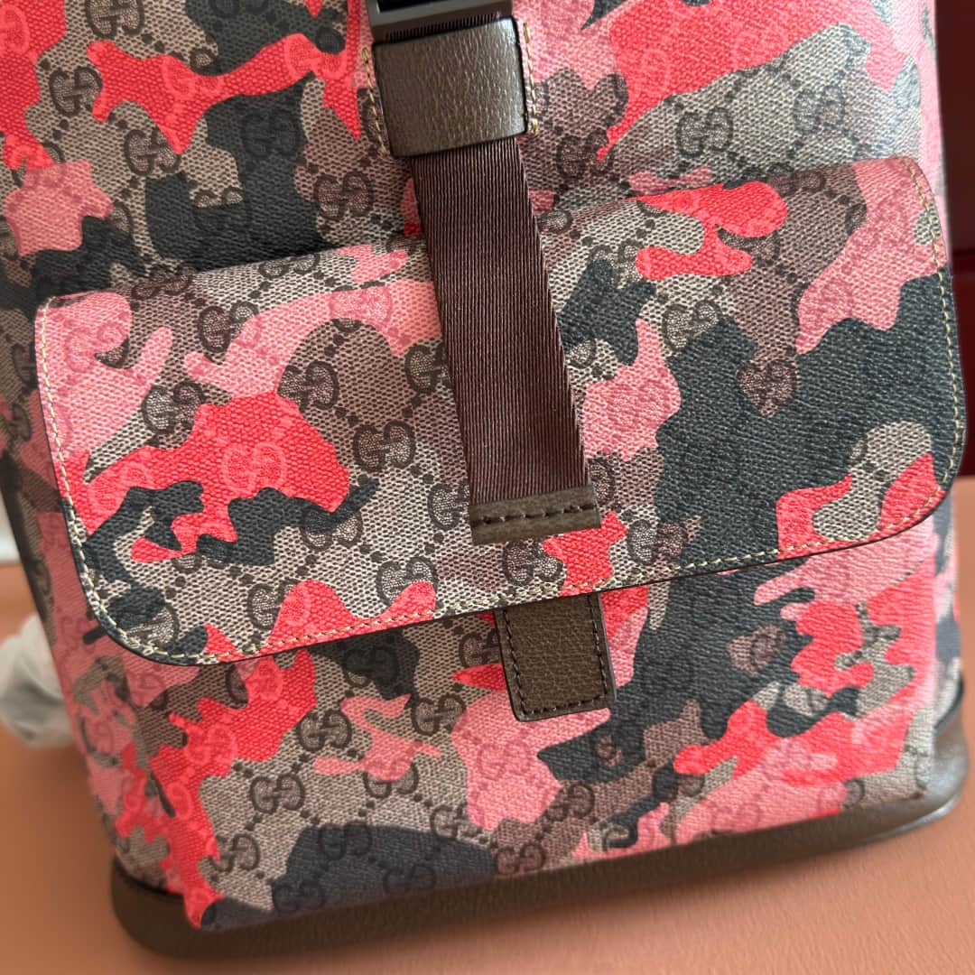 Gucci Pink GG Small Backpack 839109 High