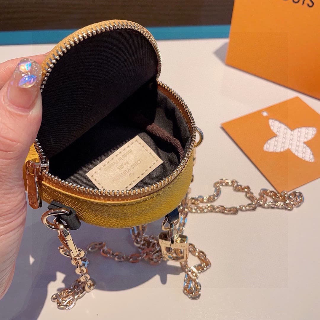 Louis Vuitton-themed Minion coin purse