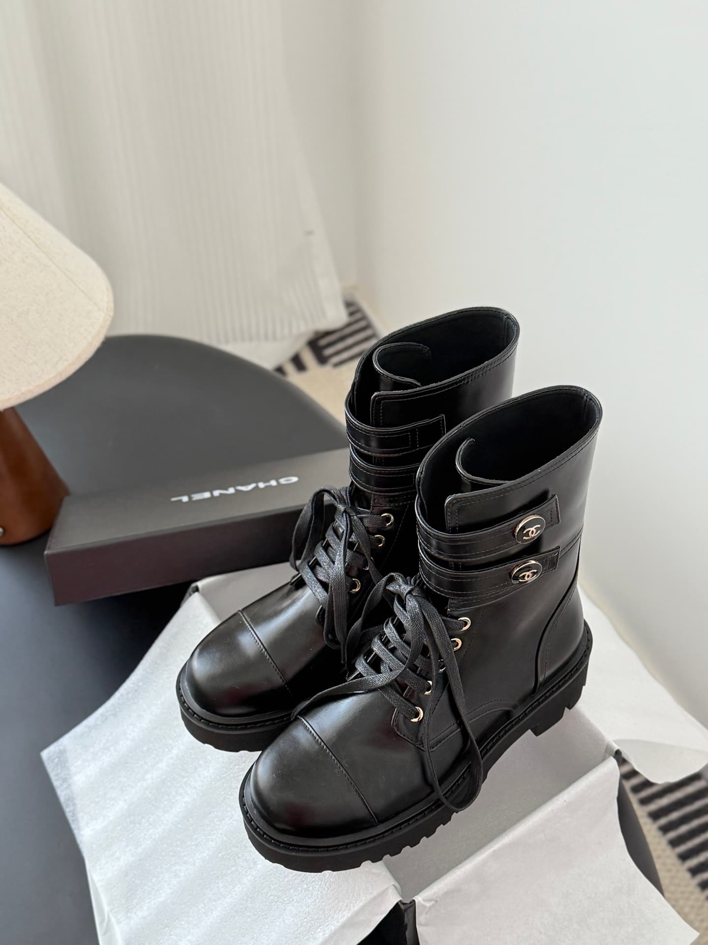Chanel Boots Shoes Women