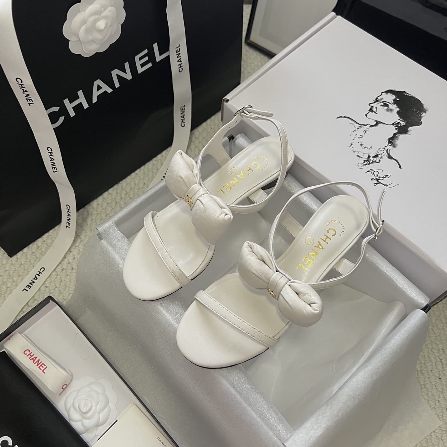 Chanel Sandal Shoes Low Women