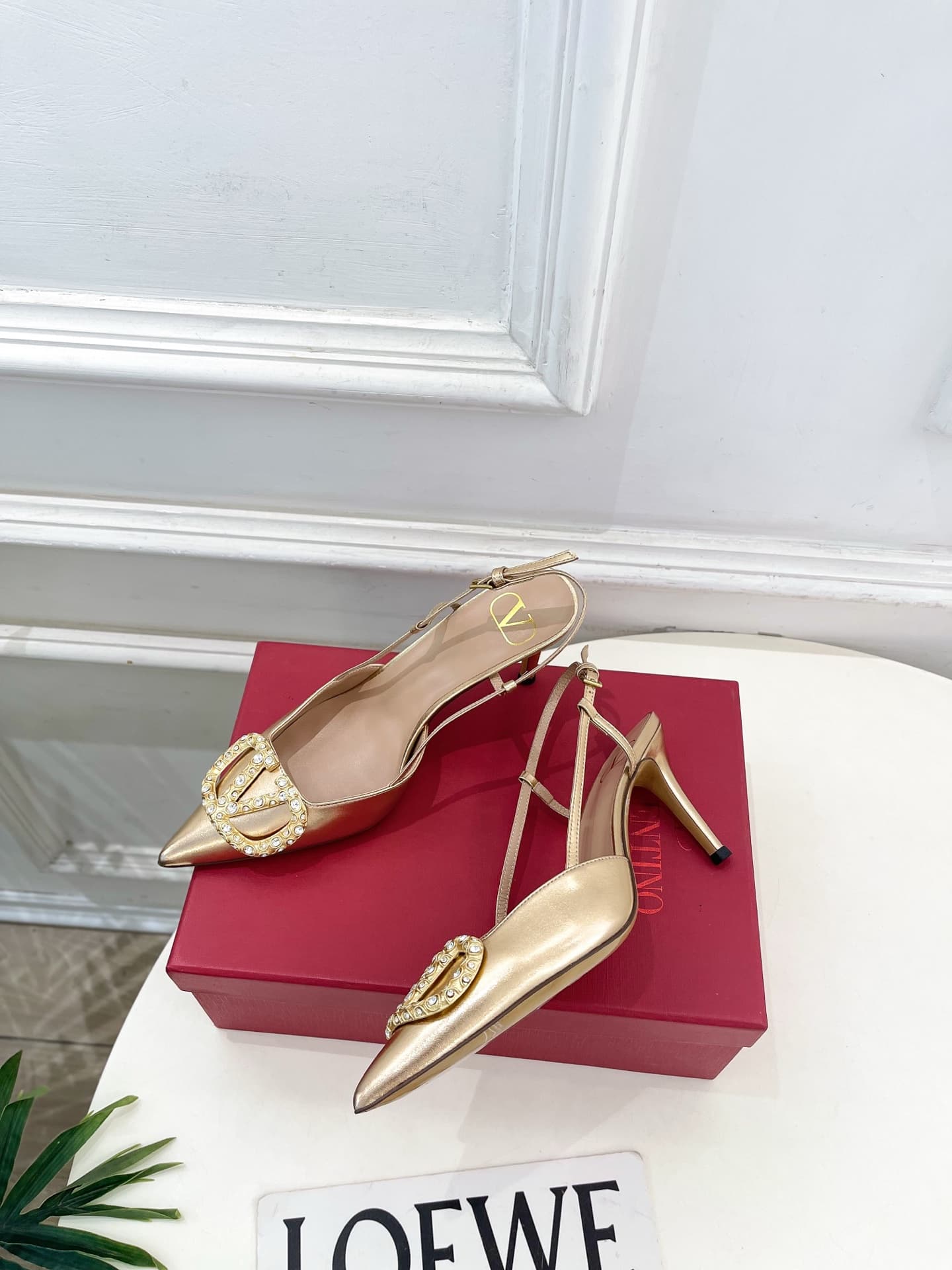 Valentino Garavani VLogo Signature Slingback Pumps