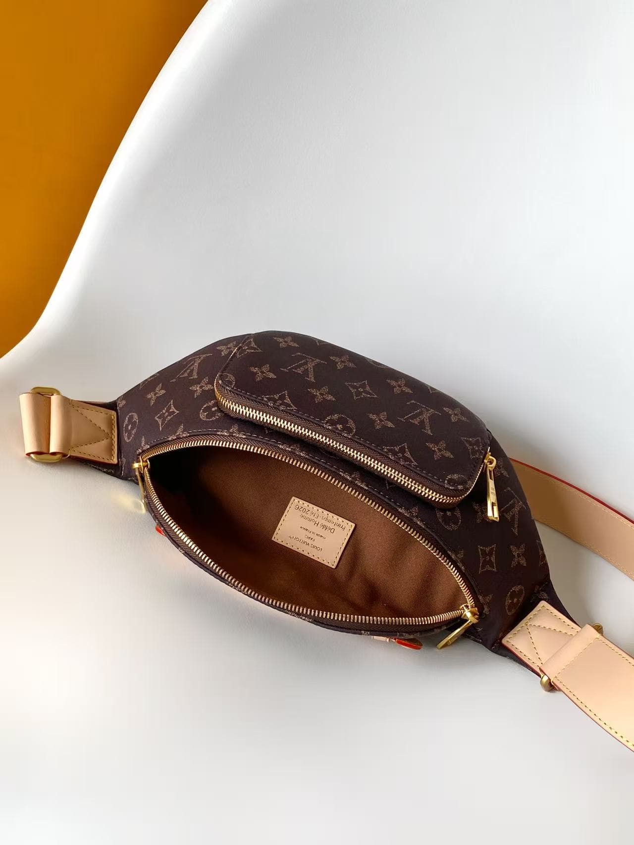 Louis Vuitton Rush Bumbag Louis Vuitton Silk Tech Monogram M2A452 High