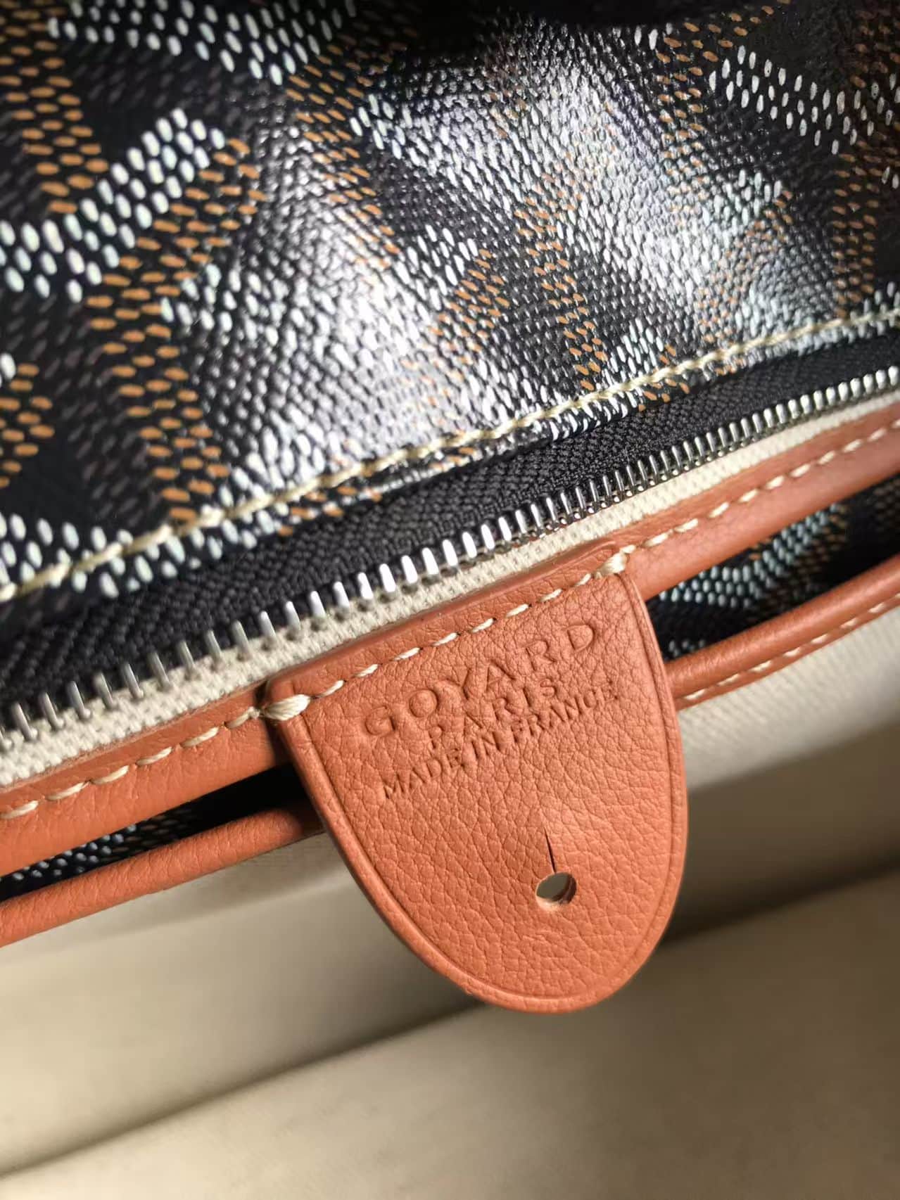 ARTOIS PM BAG Goyardine Canvas & Chevroches Calfskin High