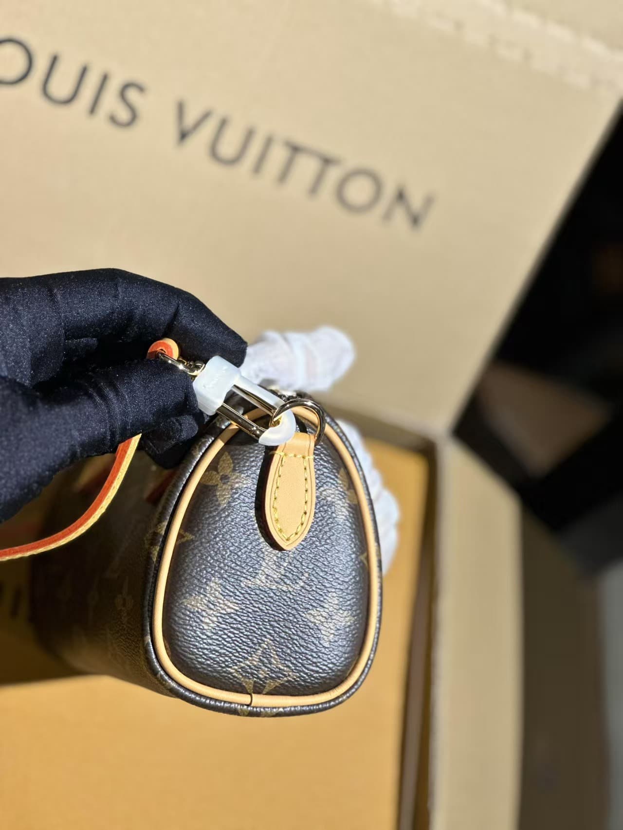 Louis Vuitton Nano Speedy Bag Monogram Canvas M81085 High