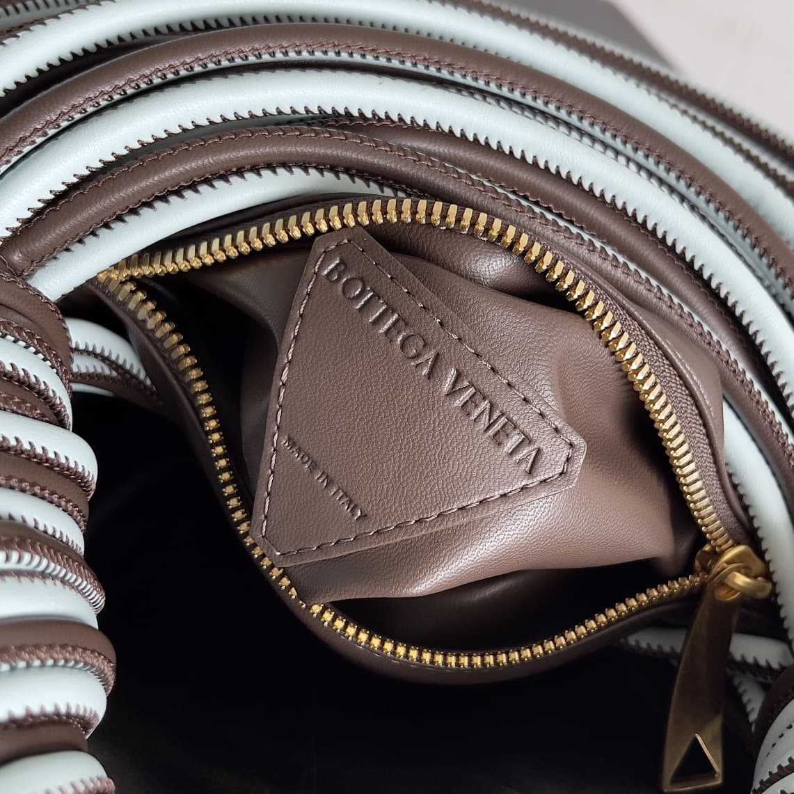 Mini Jodie Tubular leather bag Top