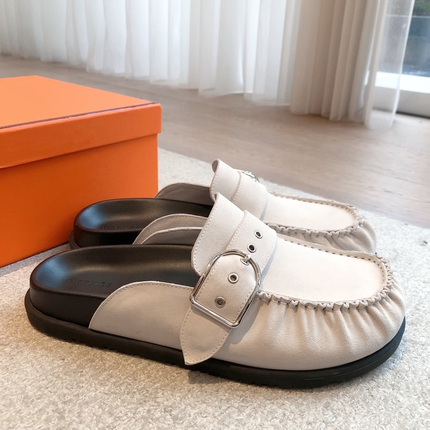 Hermes Key mule Shoes Men Women