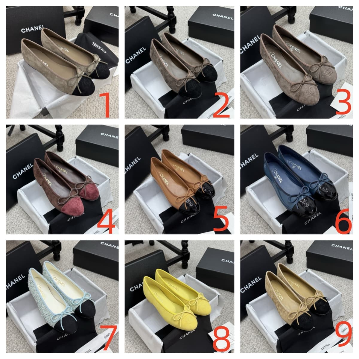 Chanel Ballet Flats Shoes Women