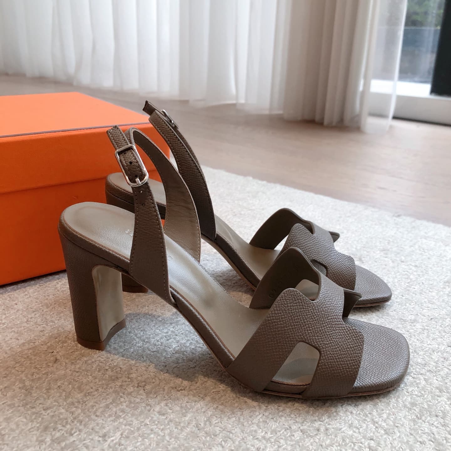 Hermes Eternite 80 sandal Shoes Women