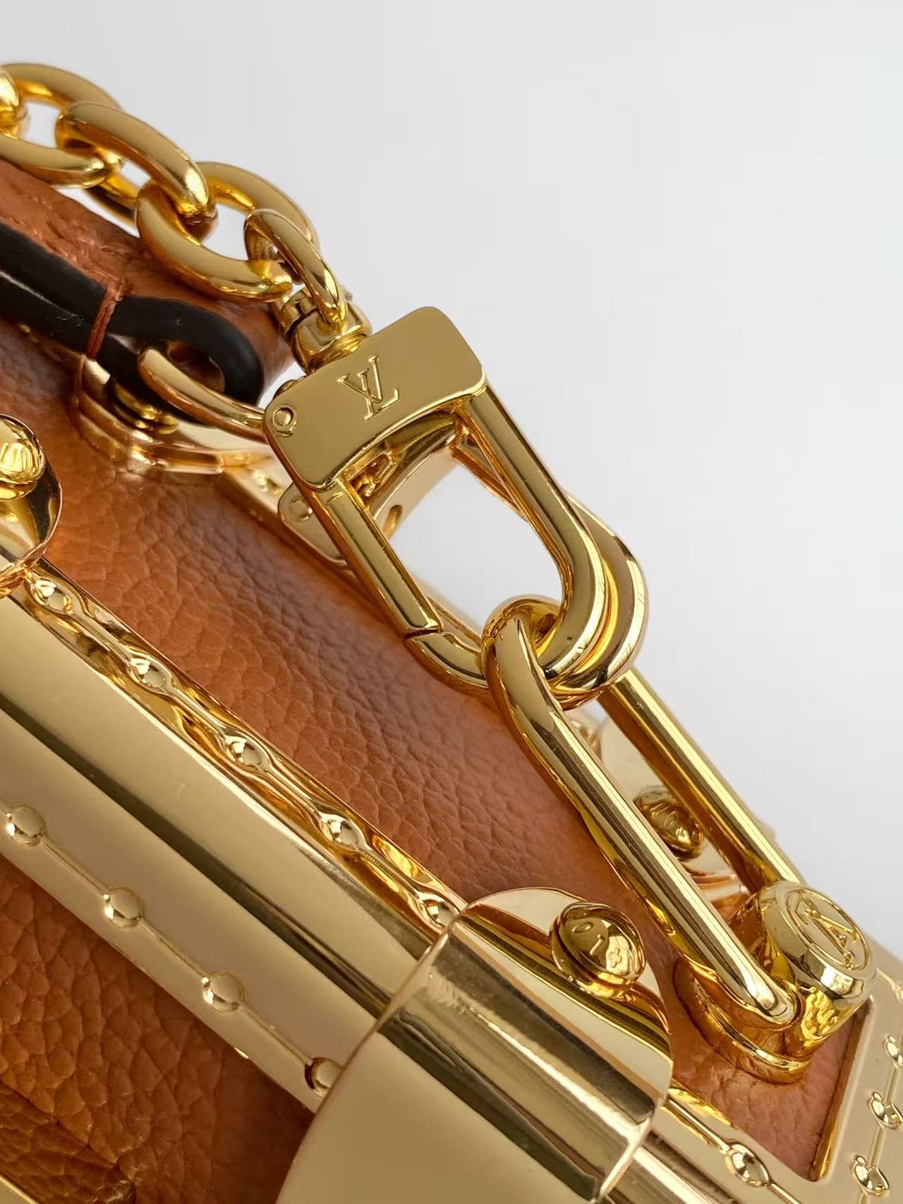 Louis Vuitton Slim Trunk Brown Calf leather M29088 High