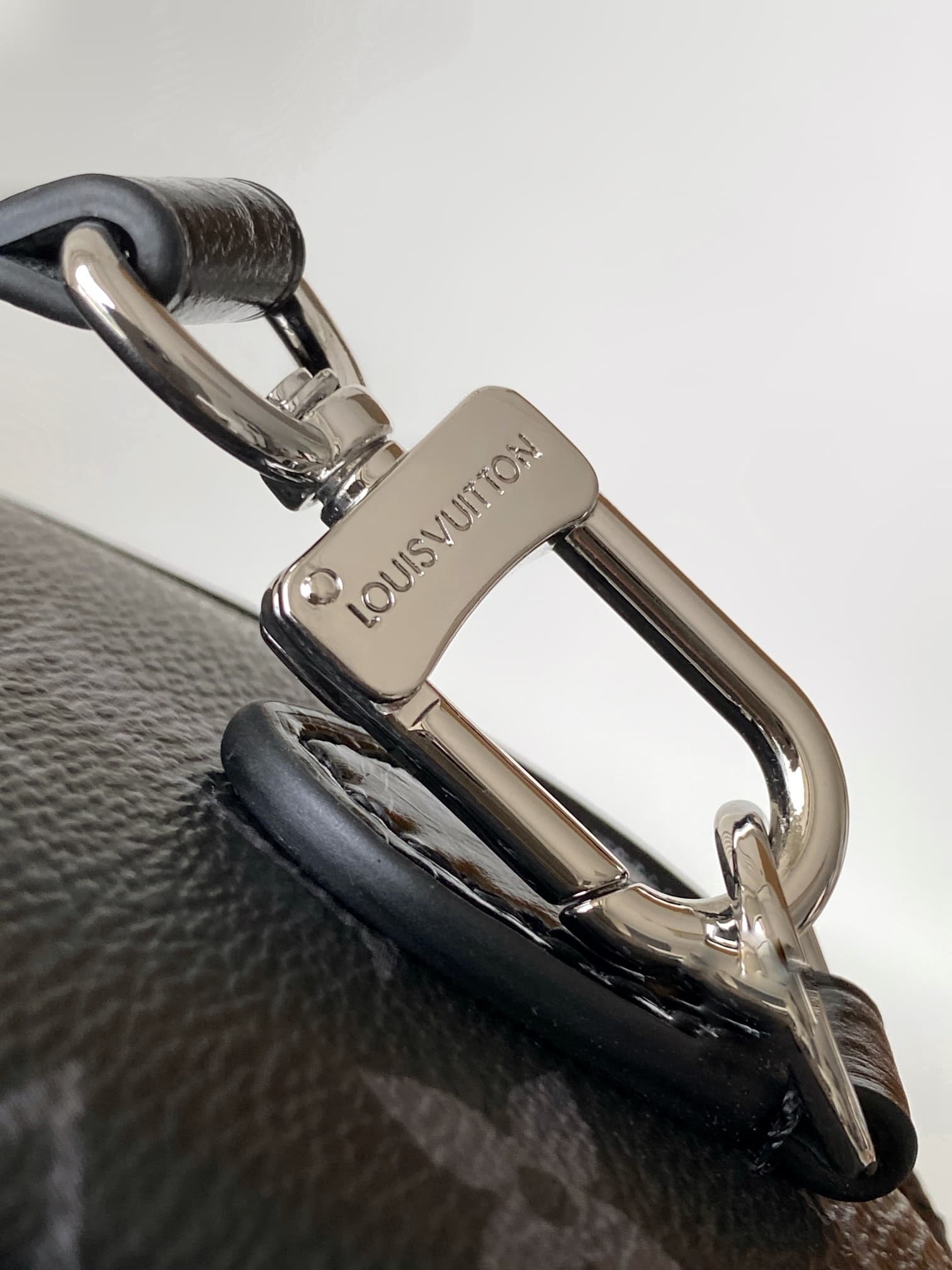 Louis Vuitton Nano Speedy Monogram Eclipse M26573 Black High