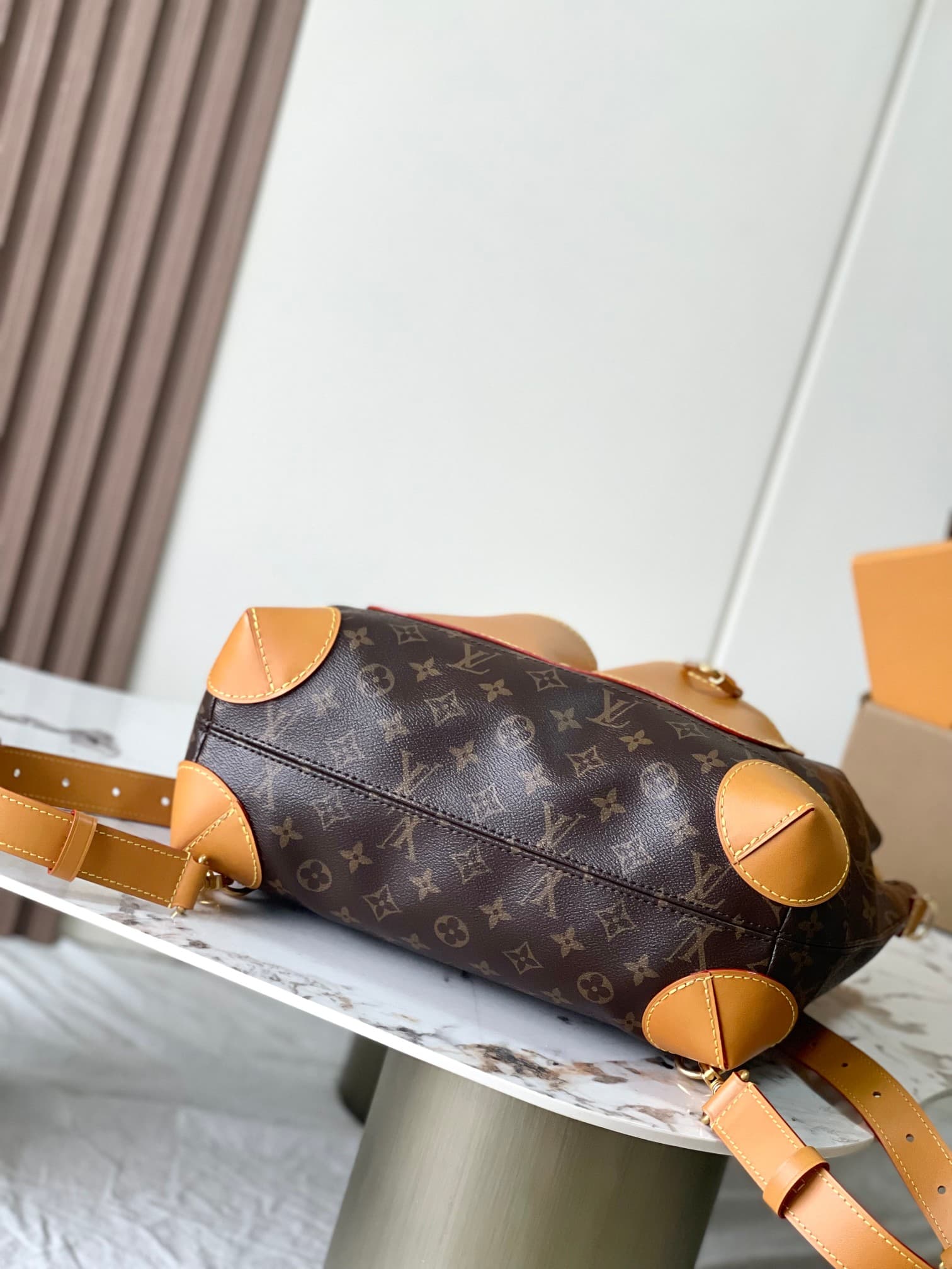 Louis Vuitton Steamer 30 Monogram coated canvas M25989 TOP