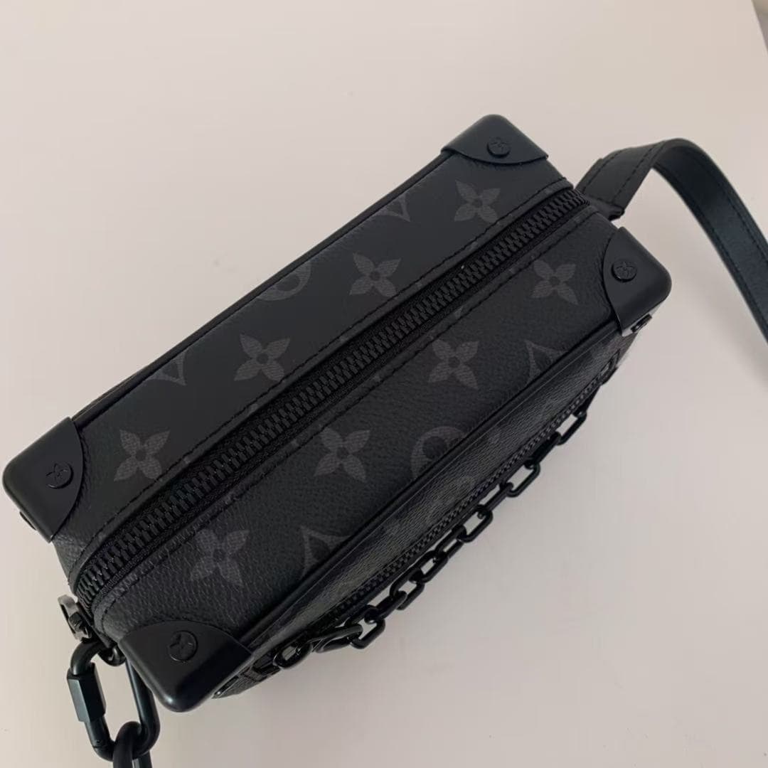 Louis Vuitton Mini Soft Trunk Monogram Eclipse coated canvas M44735 High