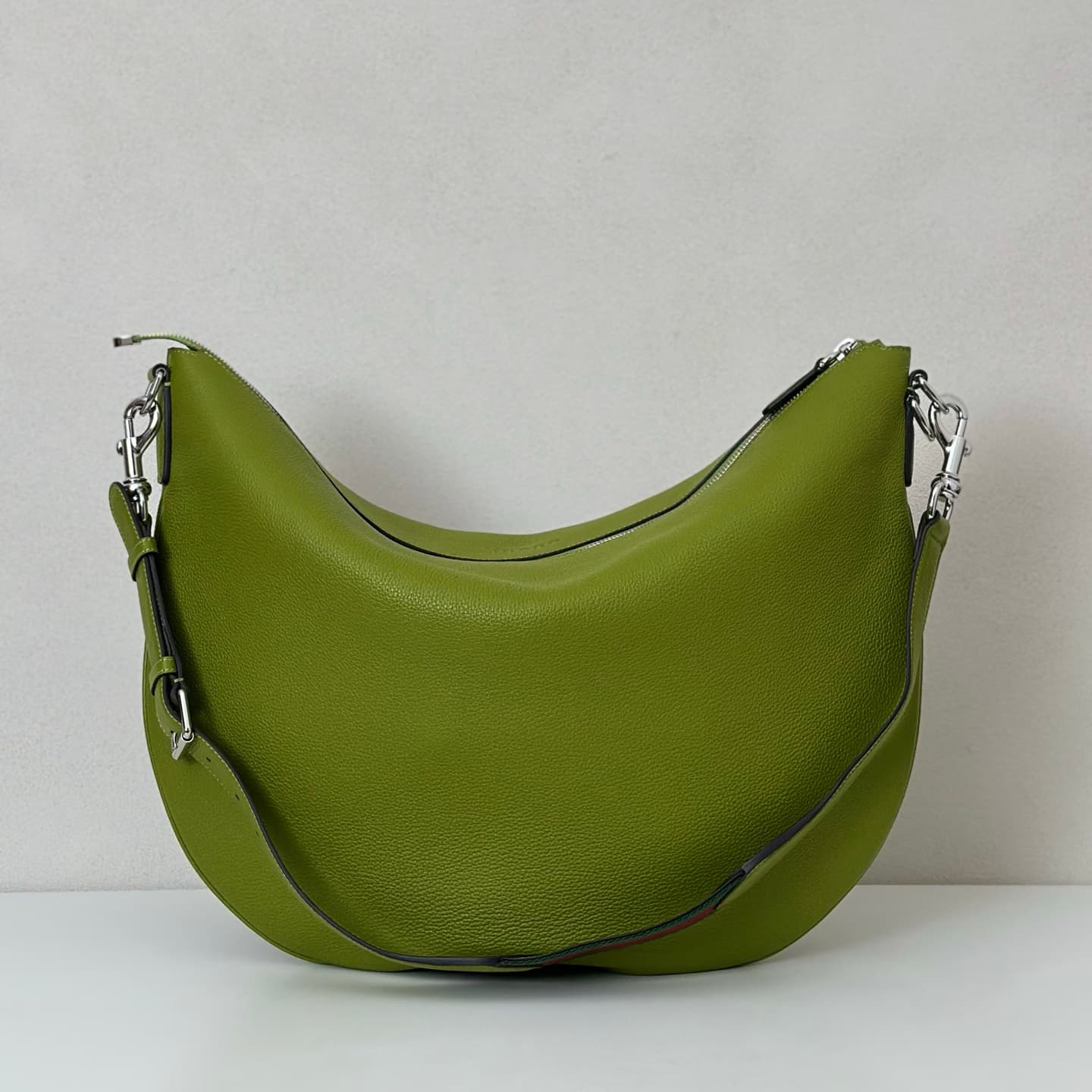 Gucci B large shoulder bag Green 800194 High