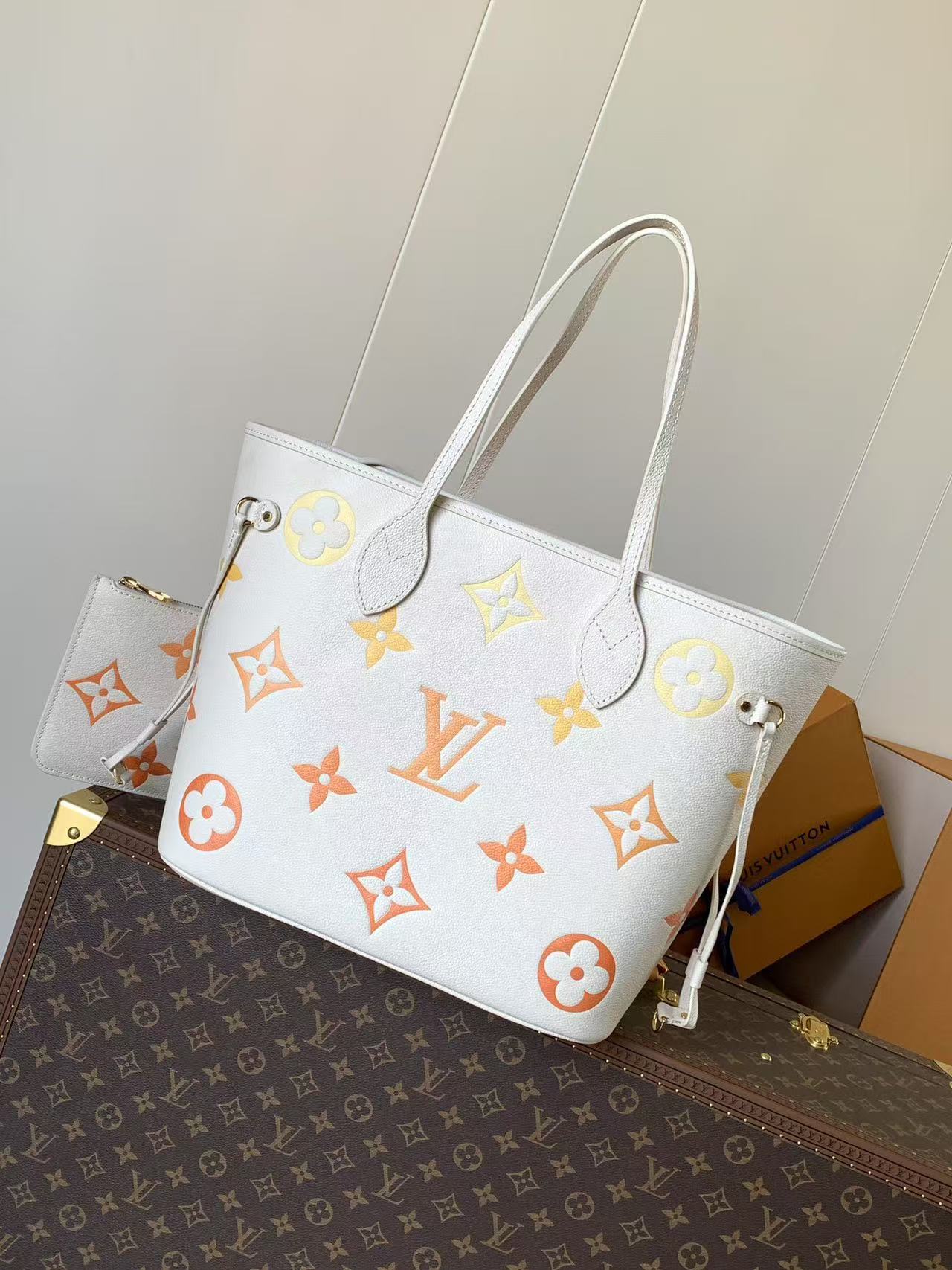 Louis Vuitton NEVERFULL MM Monogram Empreinte M46516 High