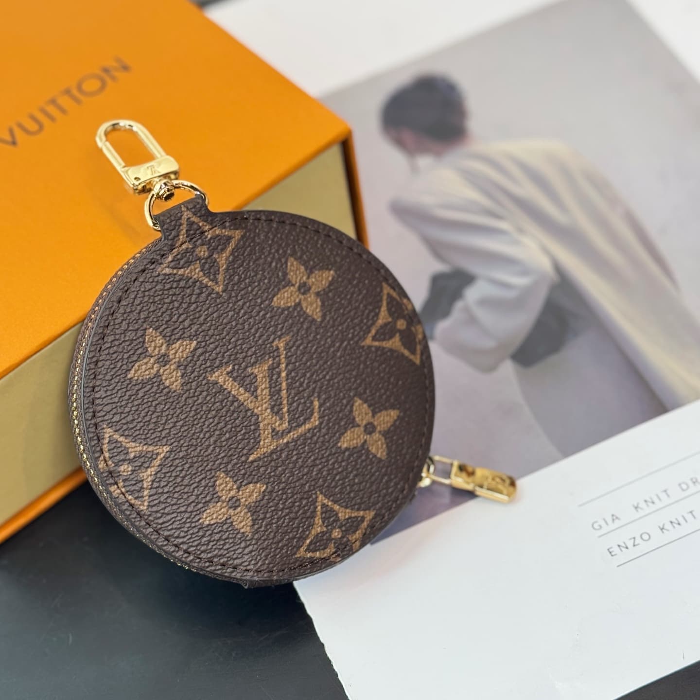 Louis Vuitton Round Coin Purse