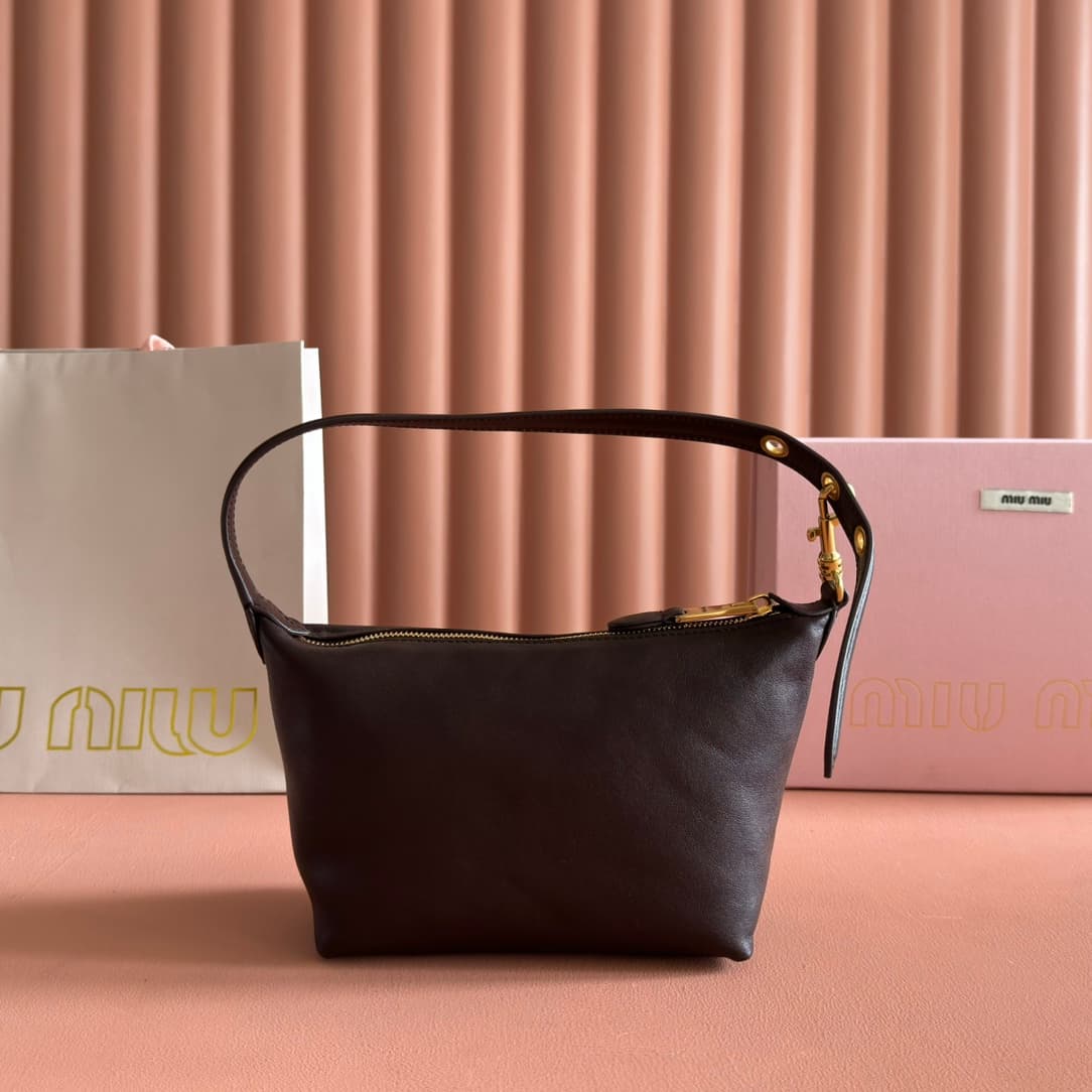 Miu Miu Nappa leather pouch 5NE841 Briarwood High