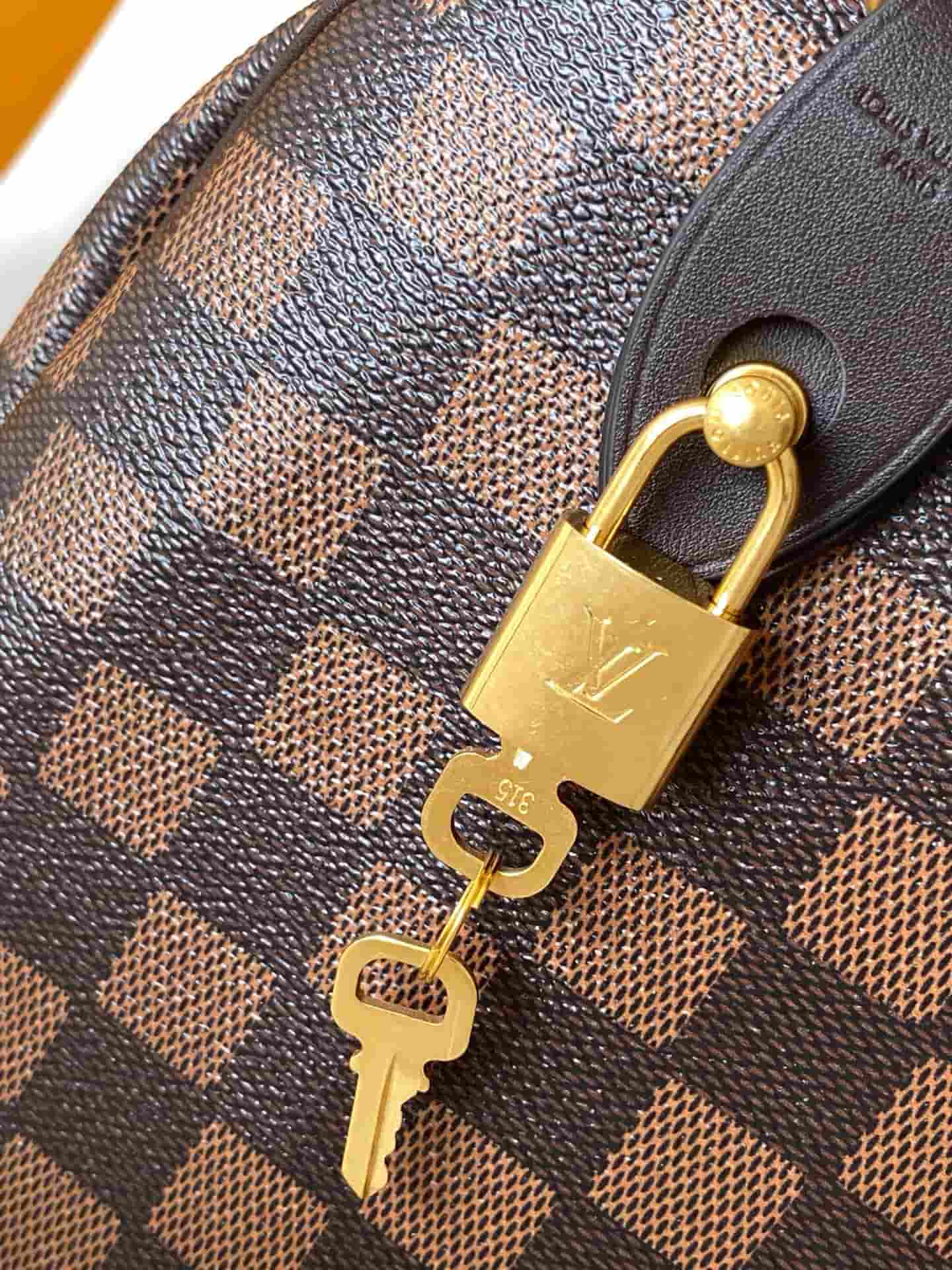 Louis Vuitton Speedy 25 Bandoulière Brown Damier Phriendship coated canvas N40772 High