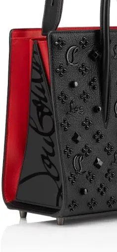 Christian Louboutin Paloma Medium Bag Calf Leather And Spikes High