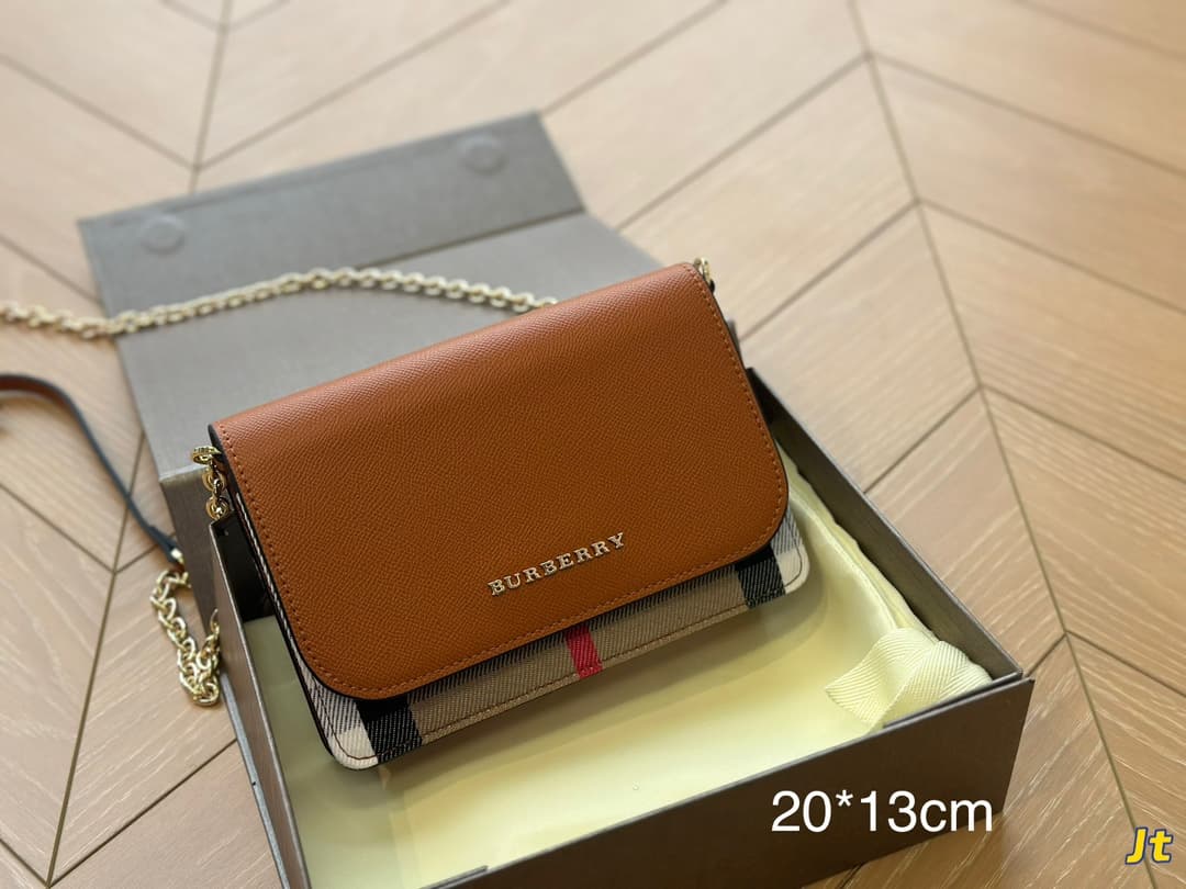 Burberry Hampshire House Check Crossbody Bag